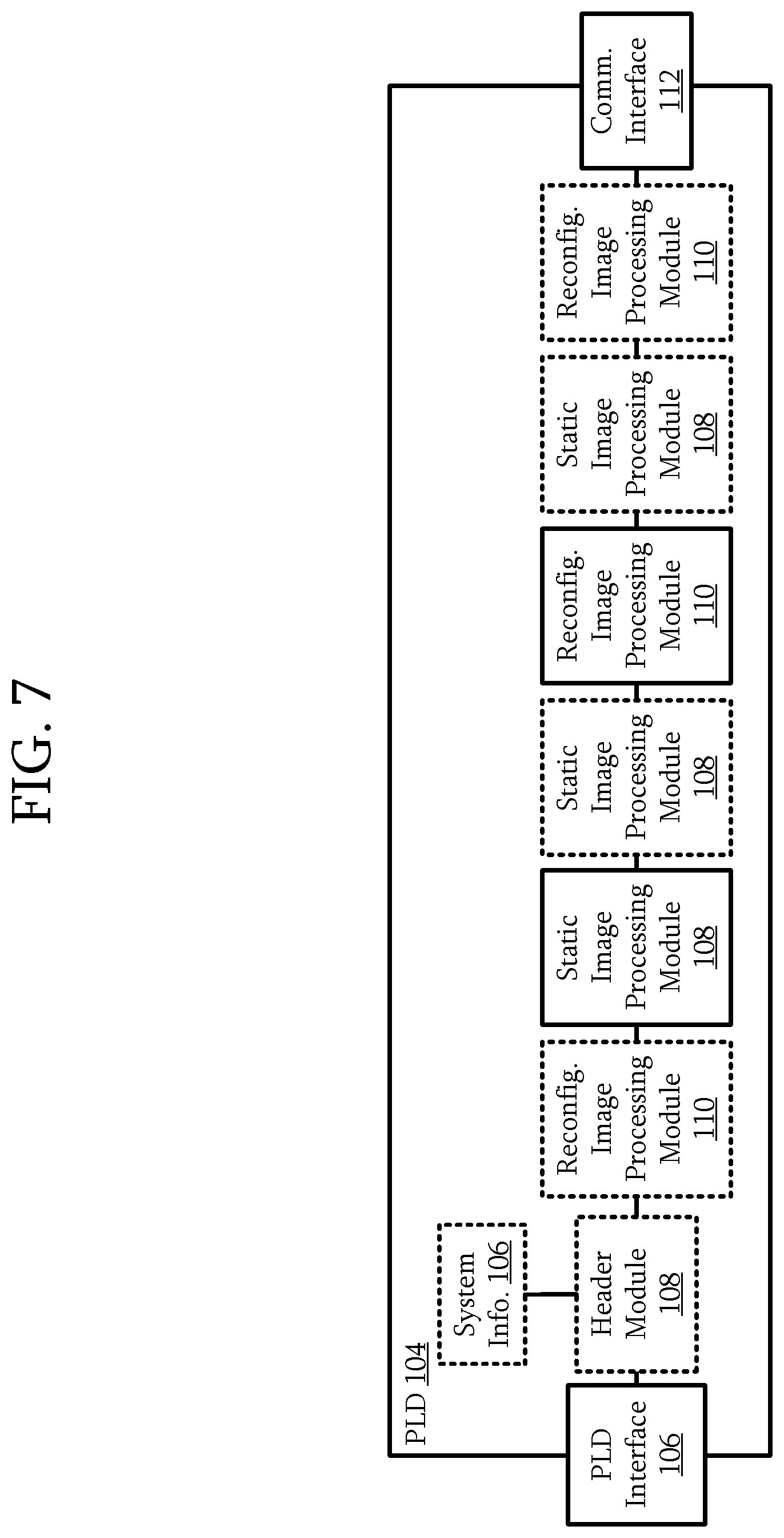 Patent US12579599 Figure 6 – X-ray imaging device with a reconfigurable image processing module