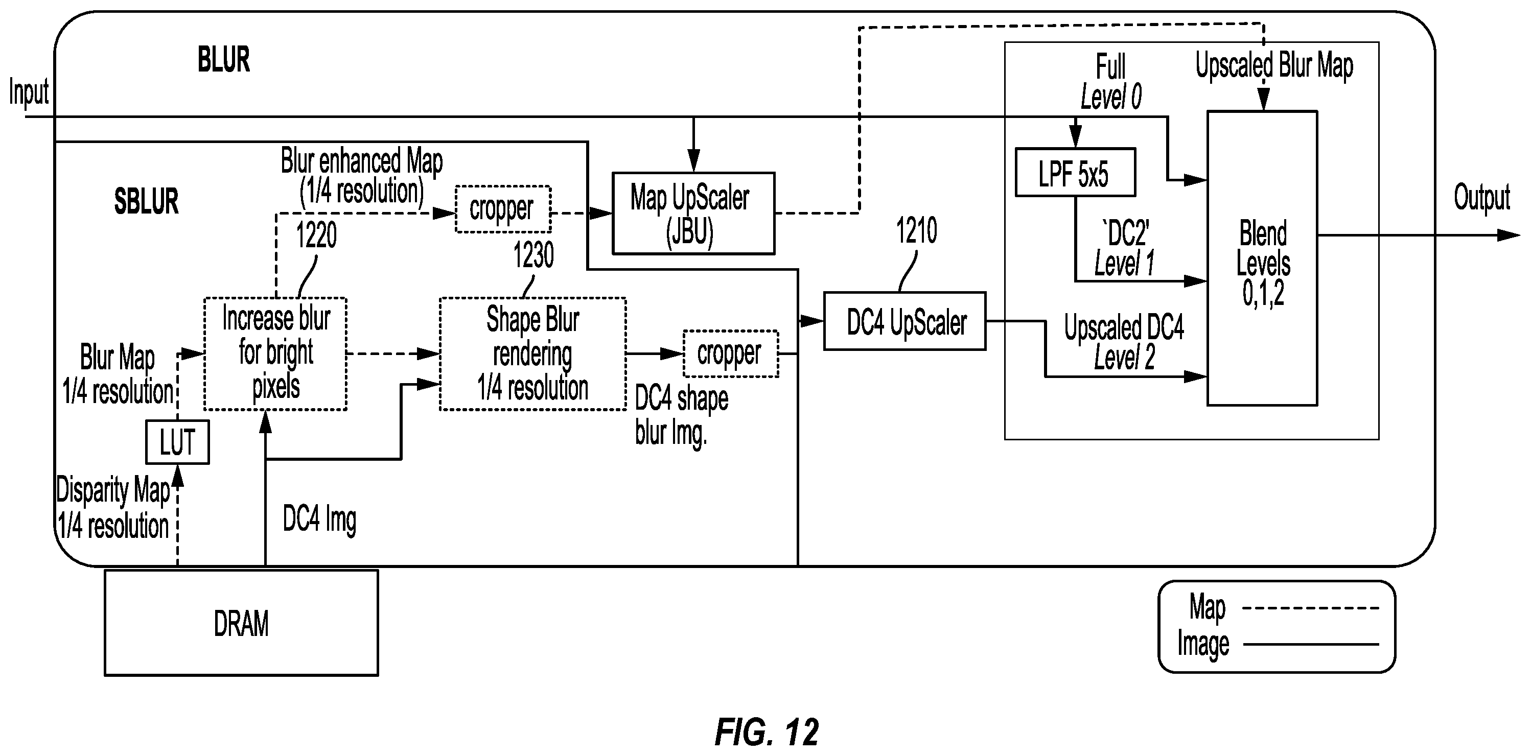 Patent US12579619 Figure 15 – Image effect rendering