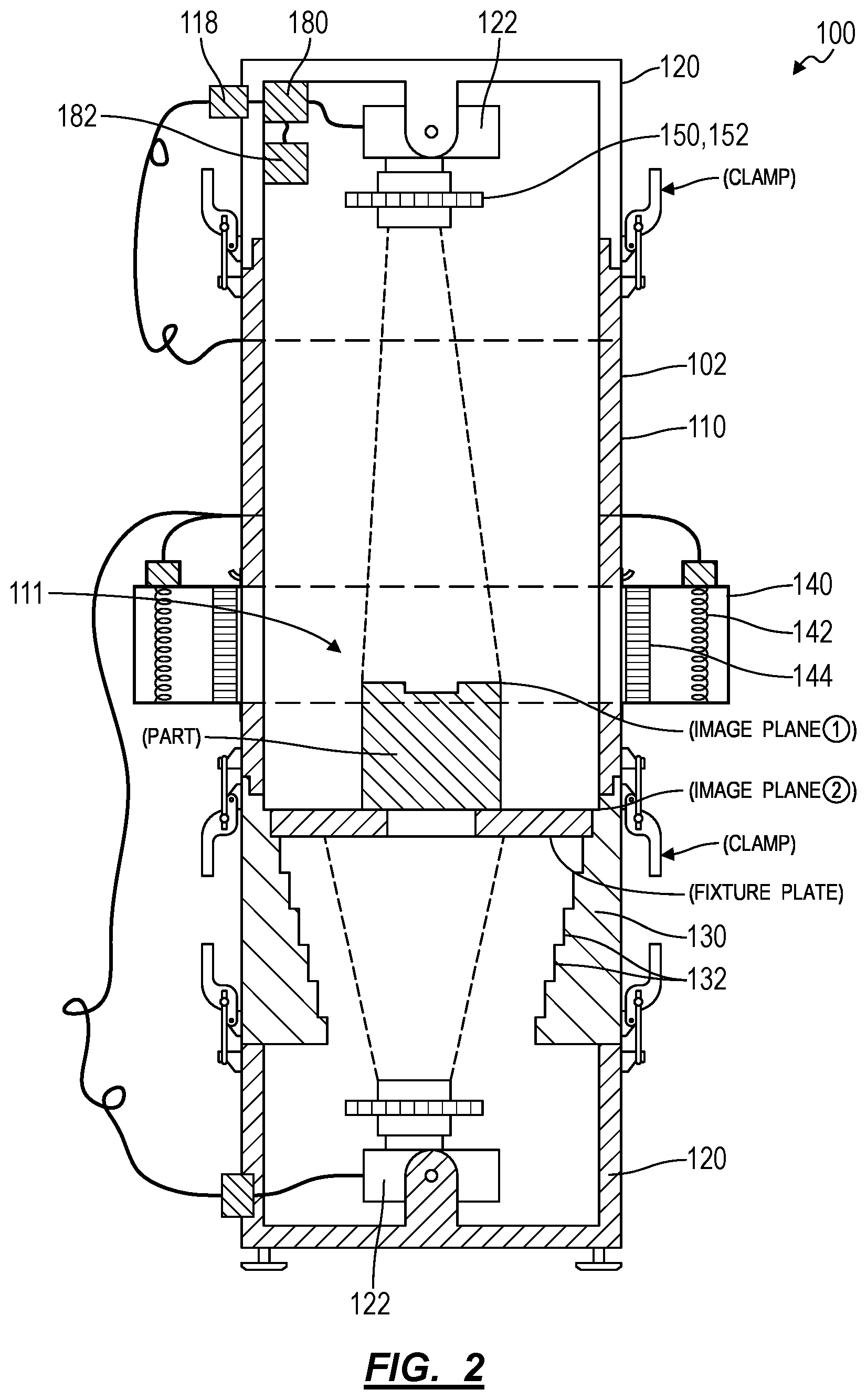 Patent US12579630 Figure 2 – Modular optical inspection station