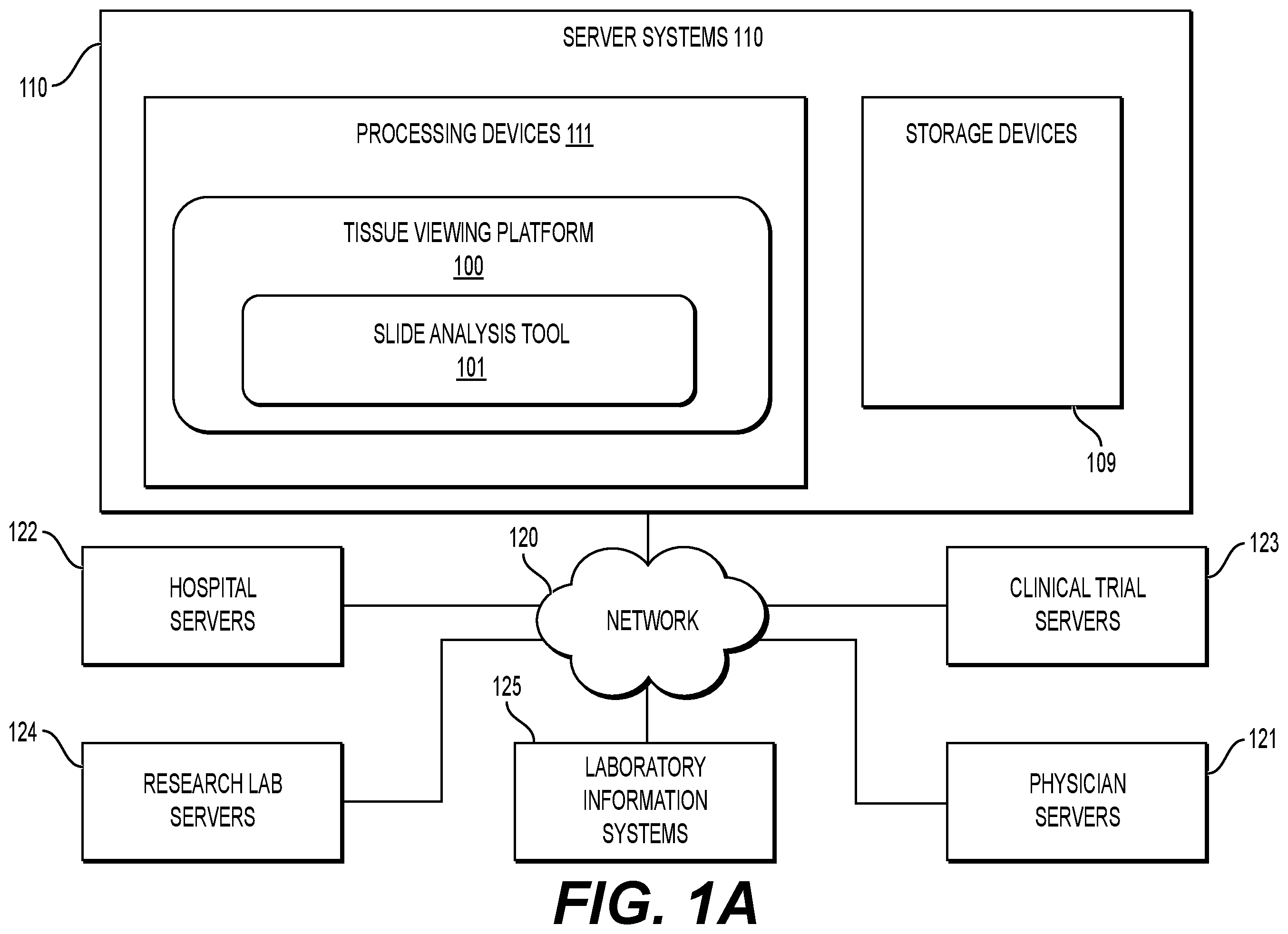 Patent US12579645 Figure 1 – Systems and methods for processing images to determine biomarker levels