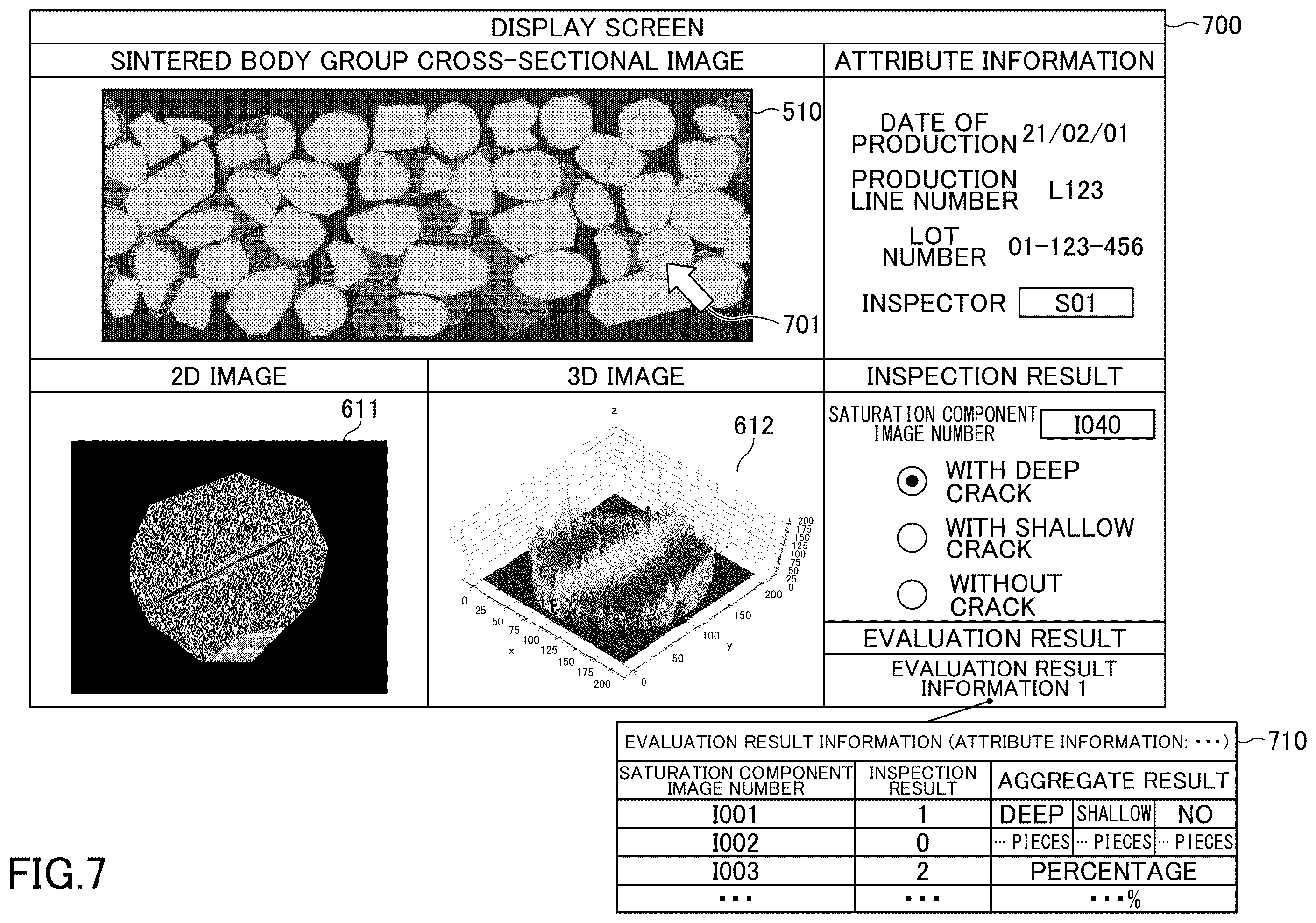 Patent US12579647 Figure 8 – Evaluation apparatus, evaluation method, and evaluation program