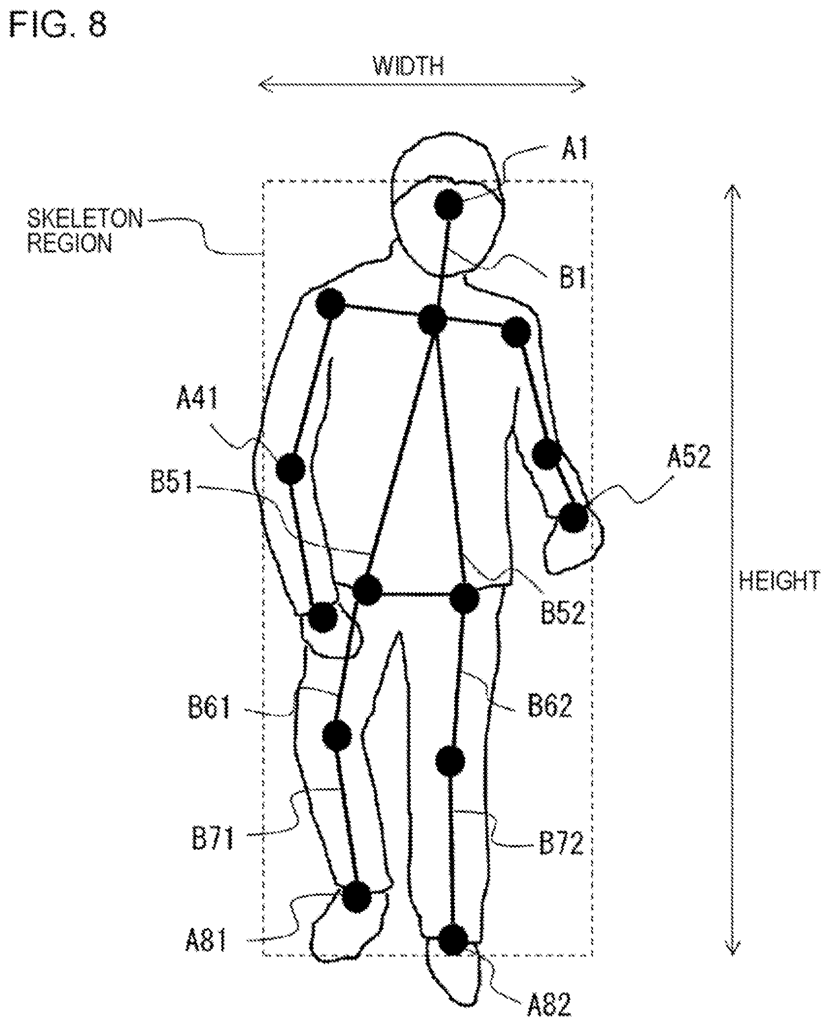 Patent US12579674 Figure 8 – Image selection apparatus, image selection method, and non-transitory computer-readable medium