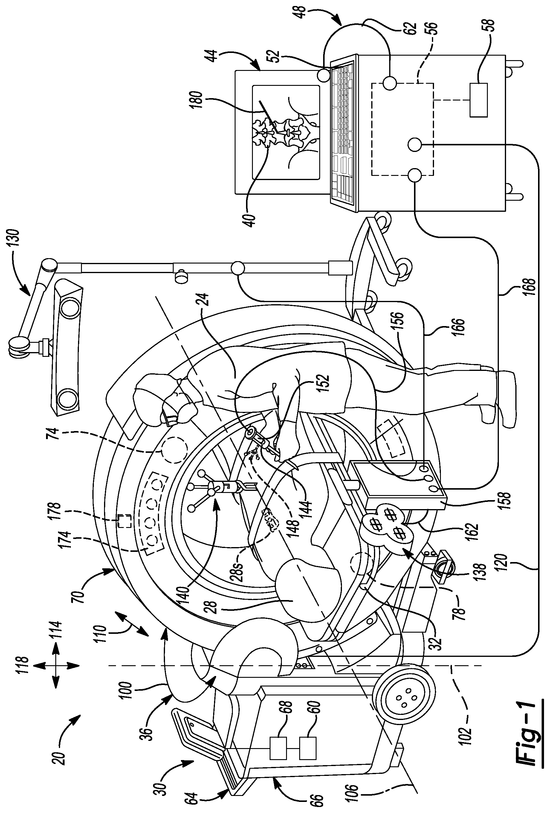 Patent US12579679 Figure 1 – System and method for identifying feature in an image of a subject