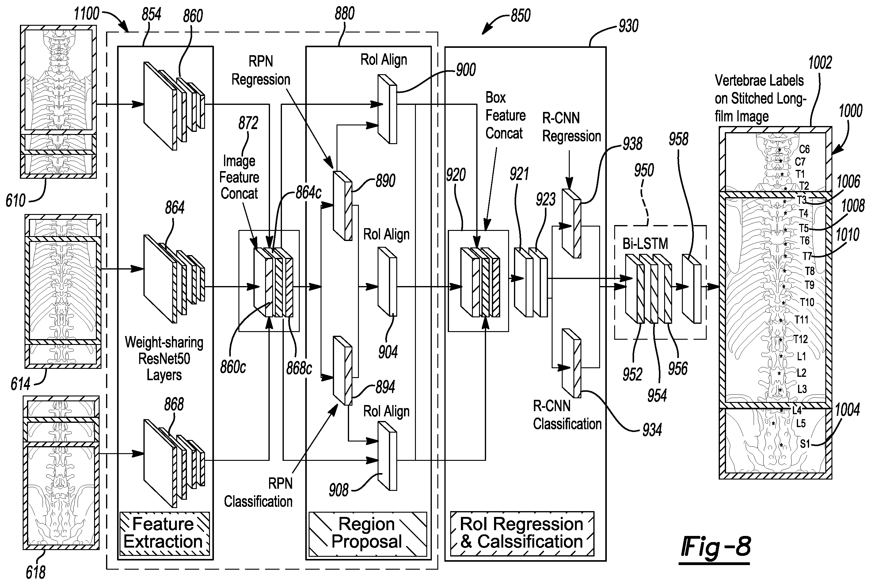 Patent US12579679 Figure 7 – System and method for identifying feature in an image of a subject