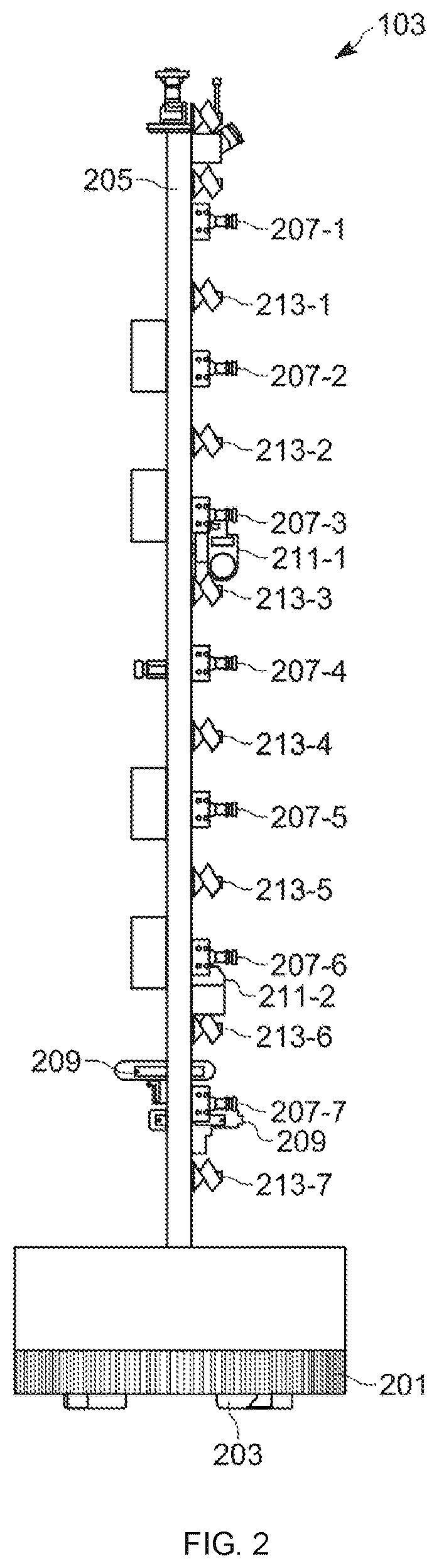 Patent US12579686 Figure 2 – Mixed depth object detection