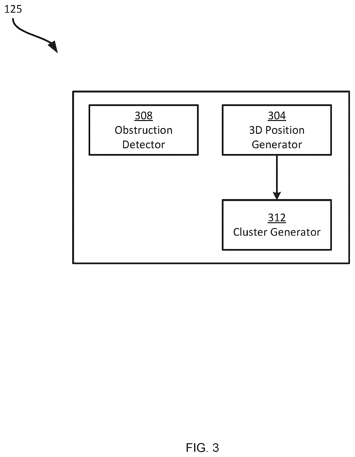Patent US12579686 Figure 3 – Mixed depth object detection