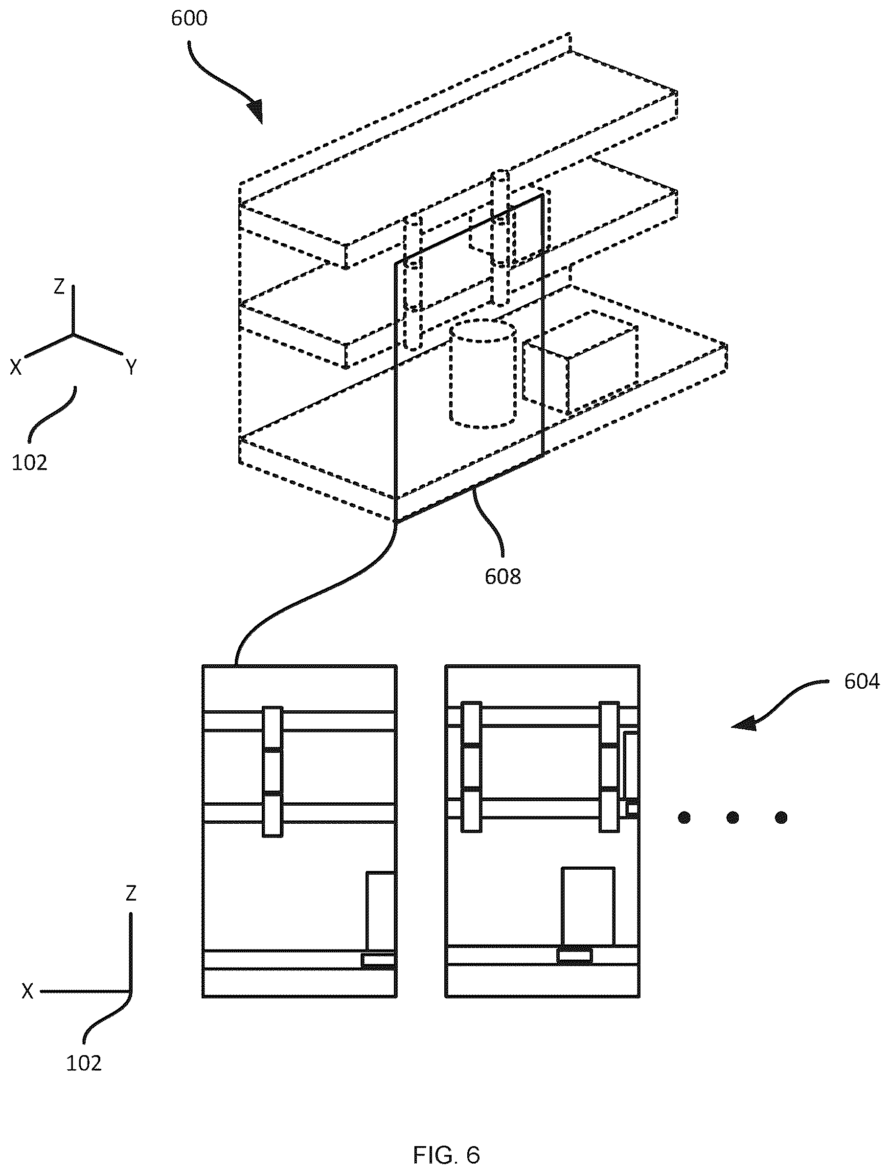Patent US12579686 Figure 6 – Mixed depth object detection