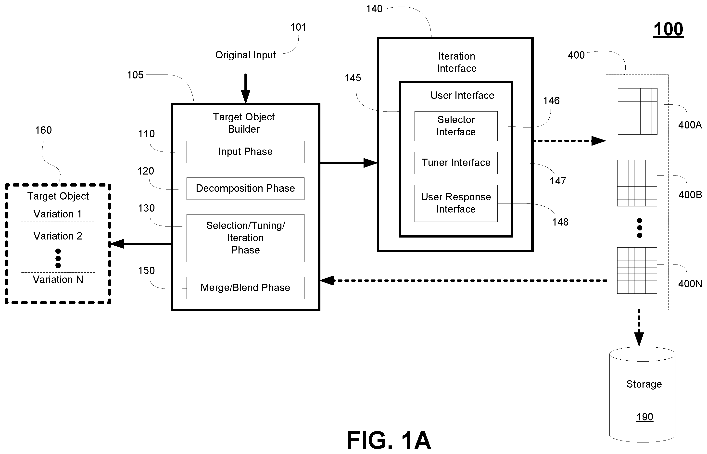 Patent US12579712 Figure 1 – Asset creation using generative artificial intelligence