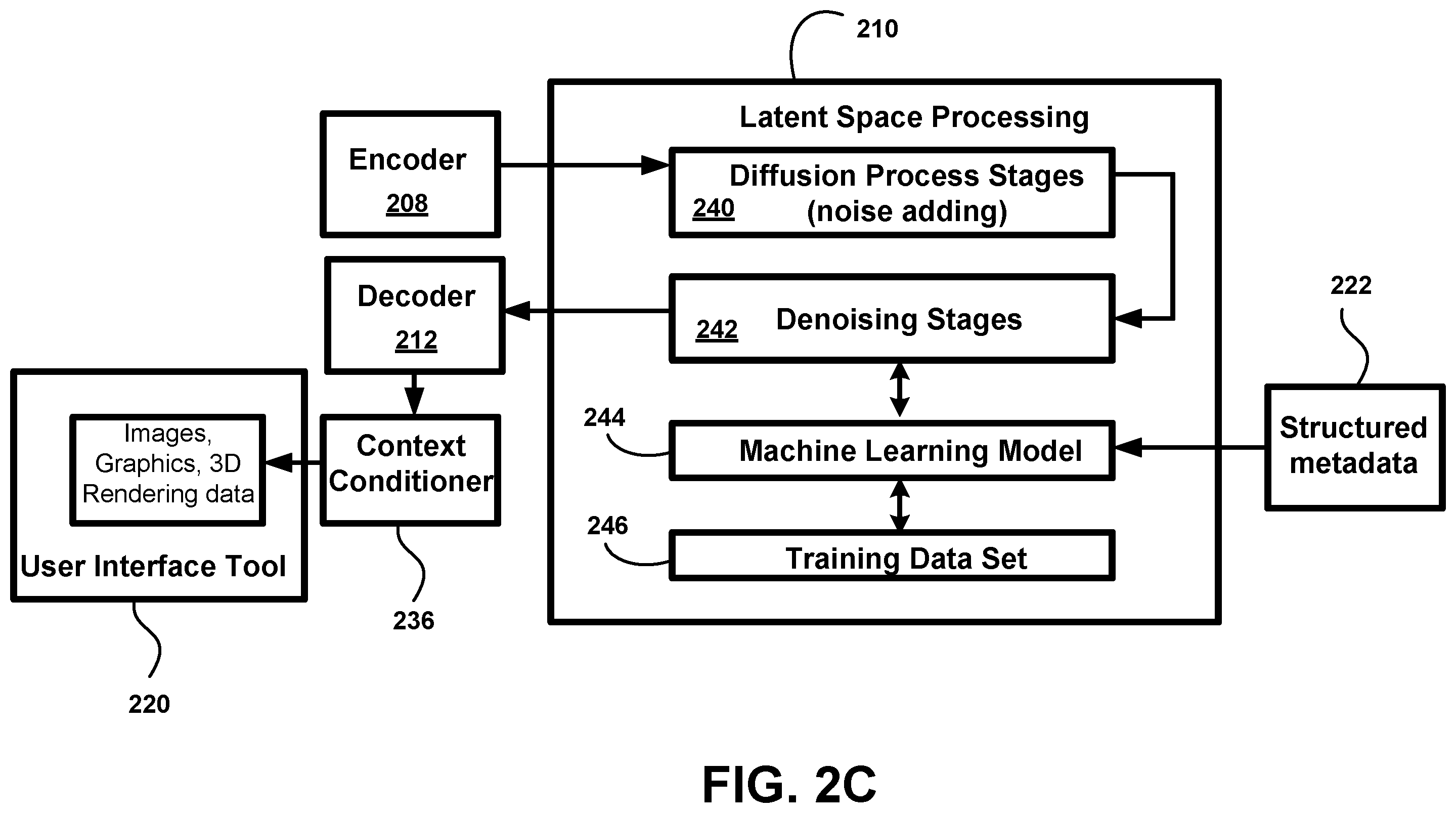 Patent US12579712 Figure 5 – Asset creation using generative artificial intelligence