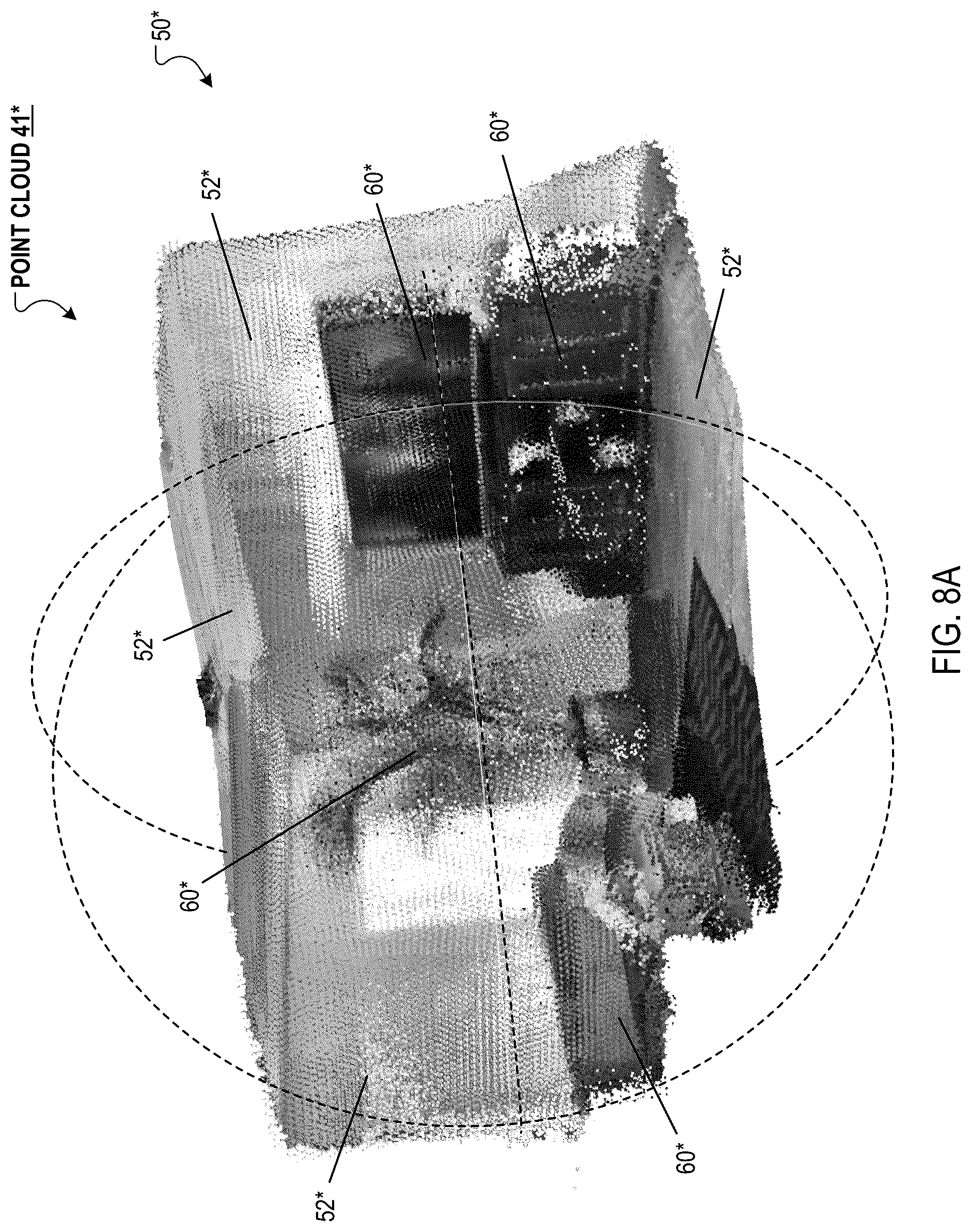 Patent US12579752 Figure 8 – System and method for creating and furnishing digital models of indoor spaces