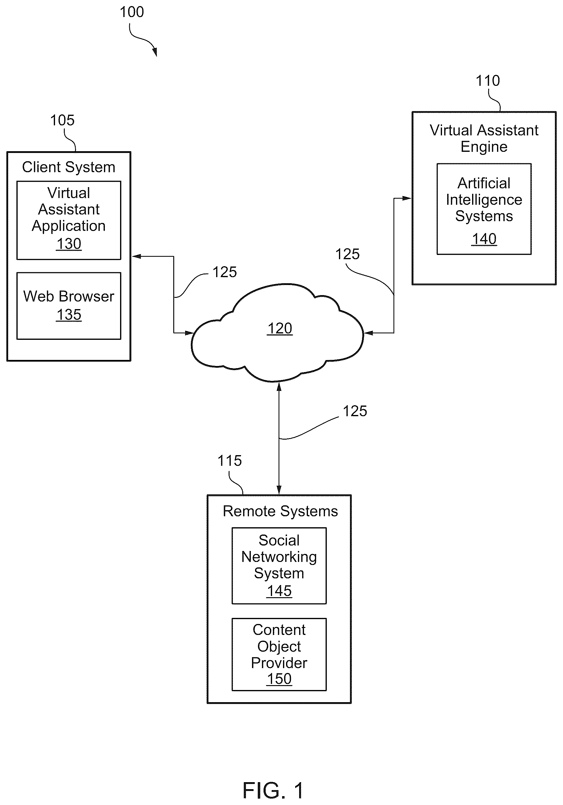 Patent US12579765 Figure 1 – Defining and modifying context aware policies with an editing tool in extended reality systems