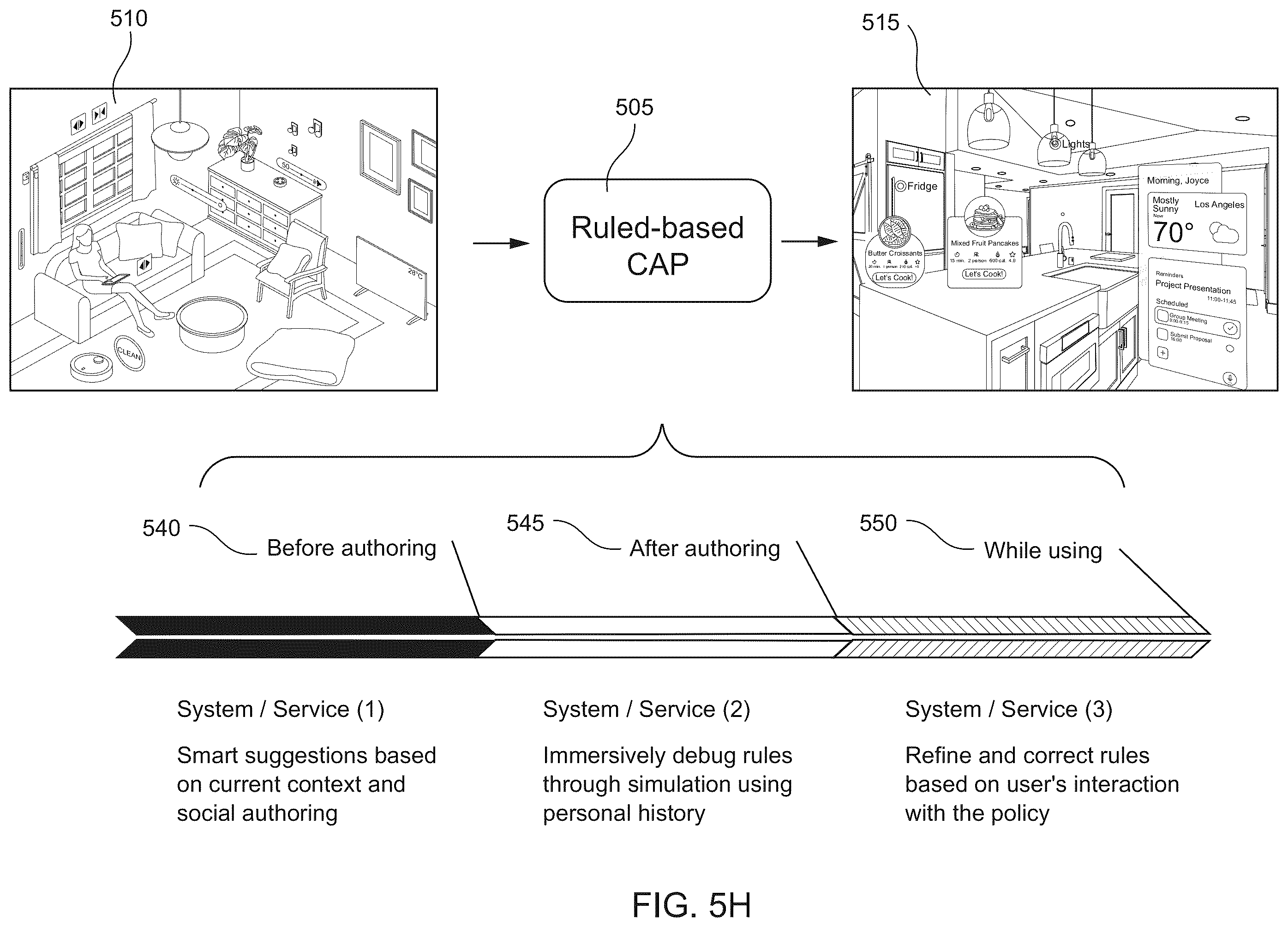 Patent US12579765 Figure 16 – Defining and modifying context aware policies with an editing tool in extended reality systems