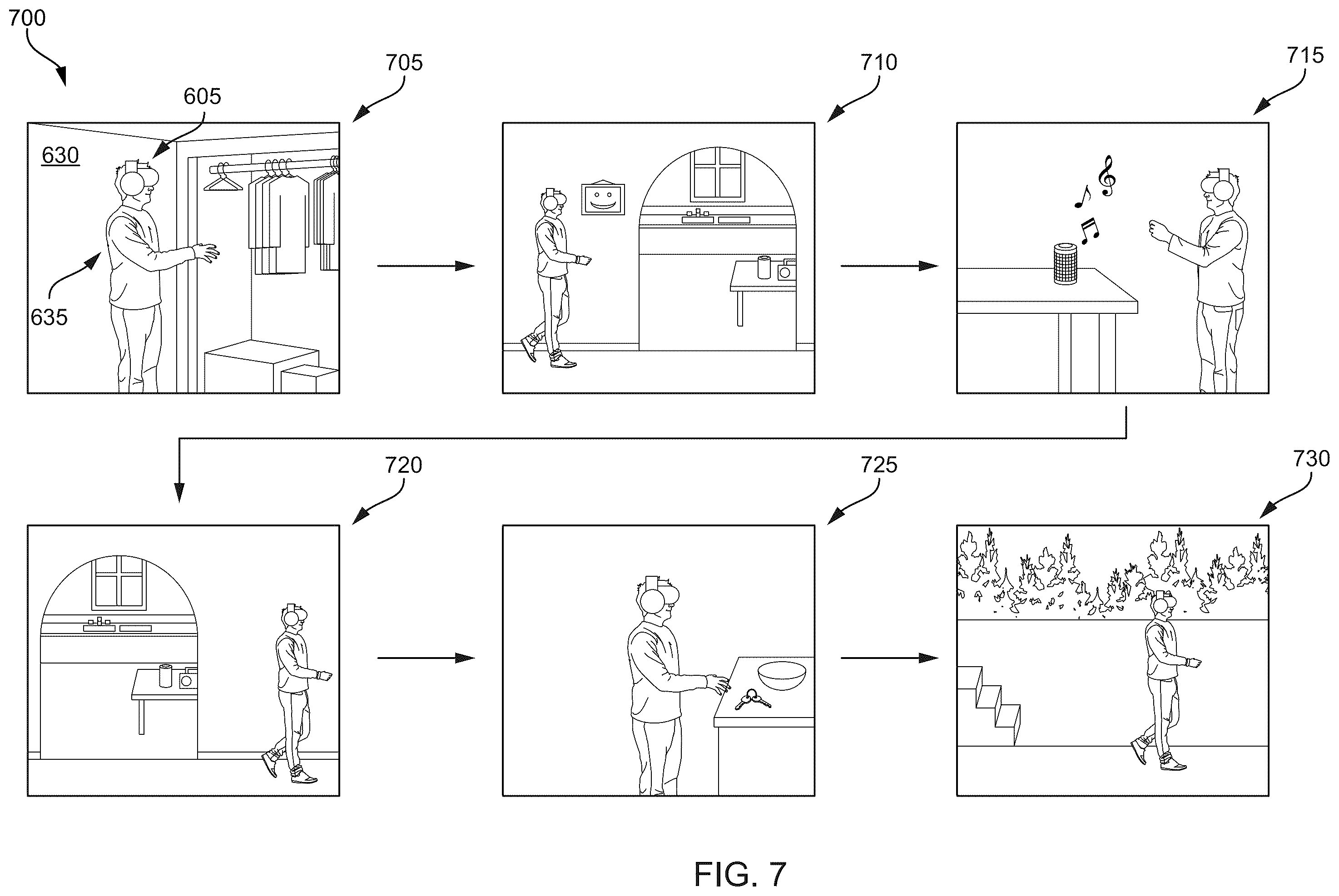 Patent US12579765 Figure 18 – Defining and modifying context aware policies with an editing tool in extended reality systems