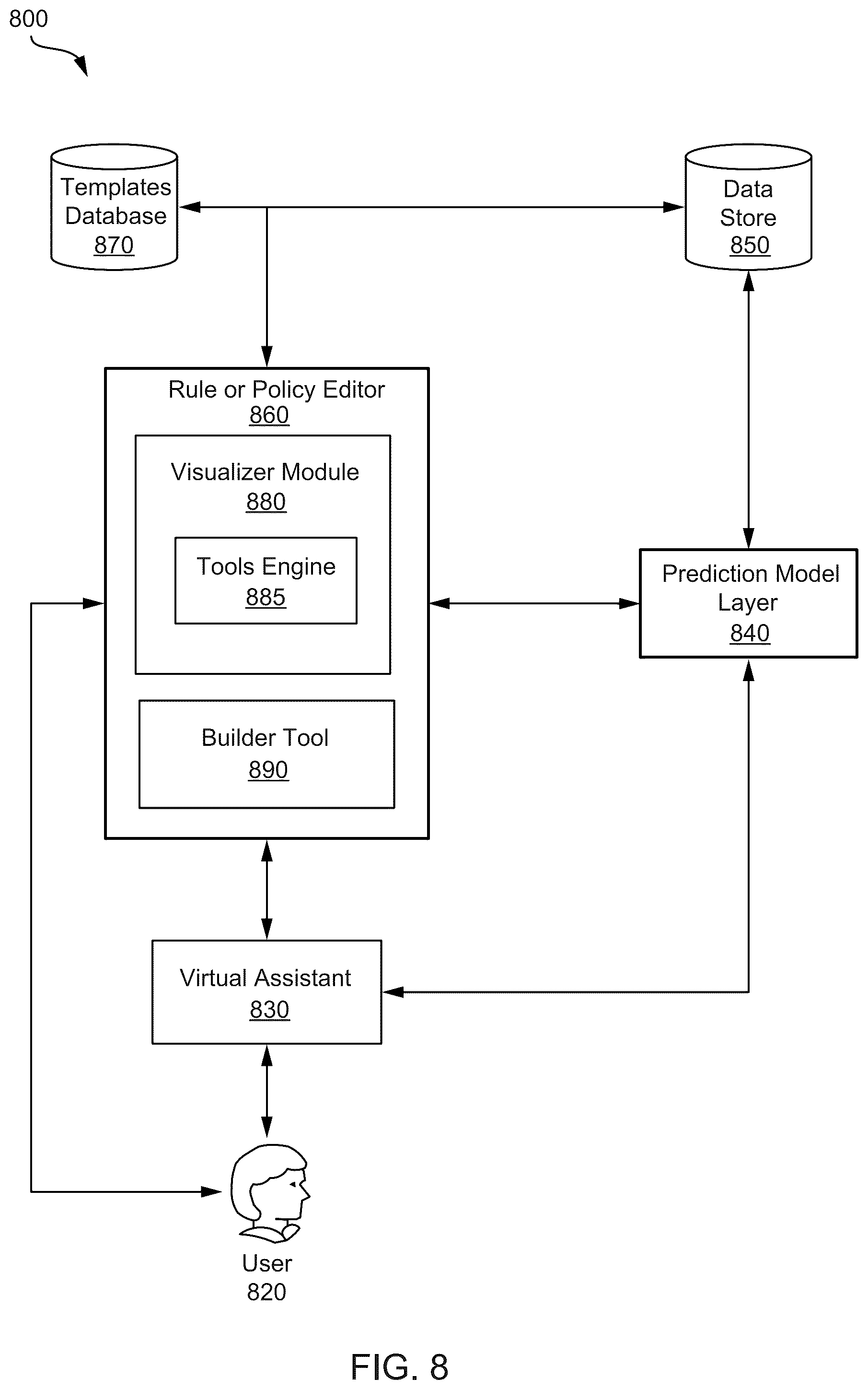 Patent US12579765 Figure 19 – Defining and modifying context aware policies with an editing tool in extended reality systems