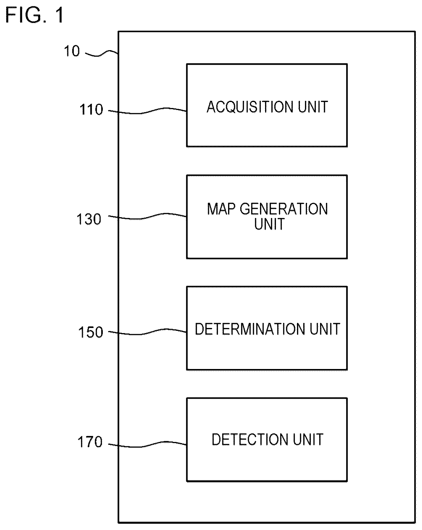 Patent US12579770 Figure 1 – Detection system, detection method, and non-transitory storage medium