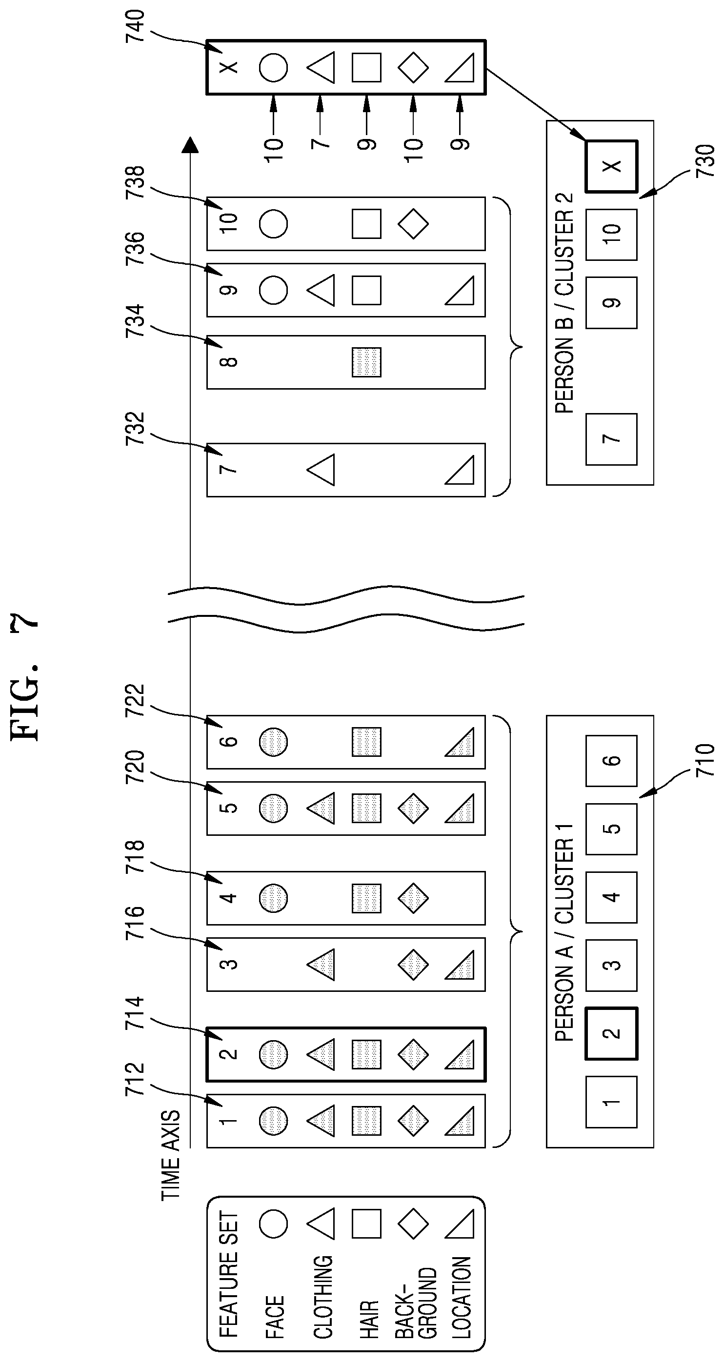 Patent US12579779 Figure 8 – Information acquisition method based on always-on camera