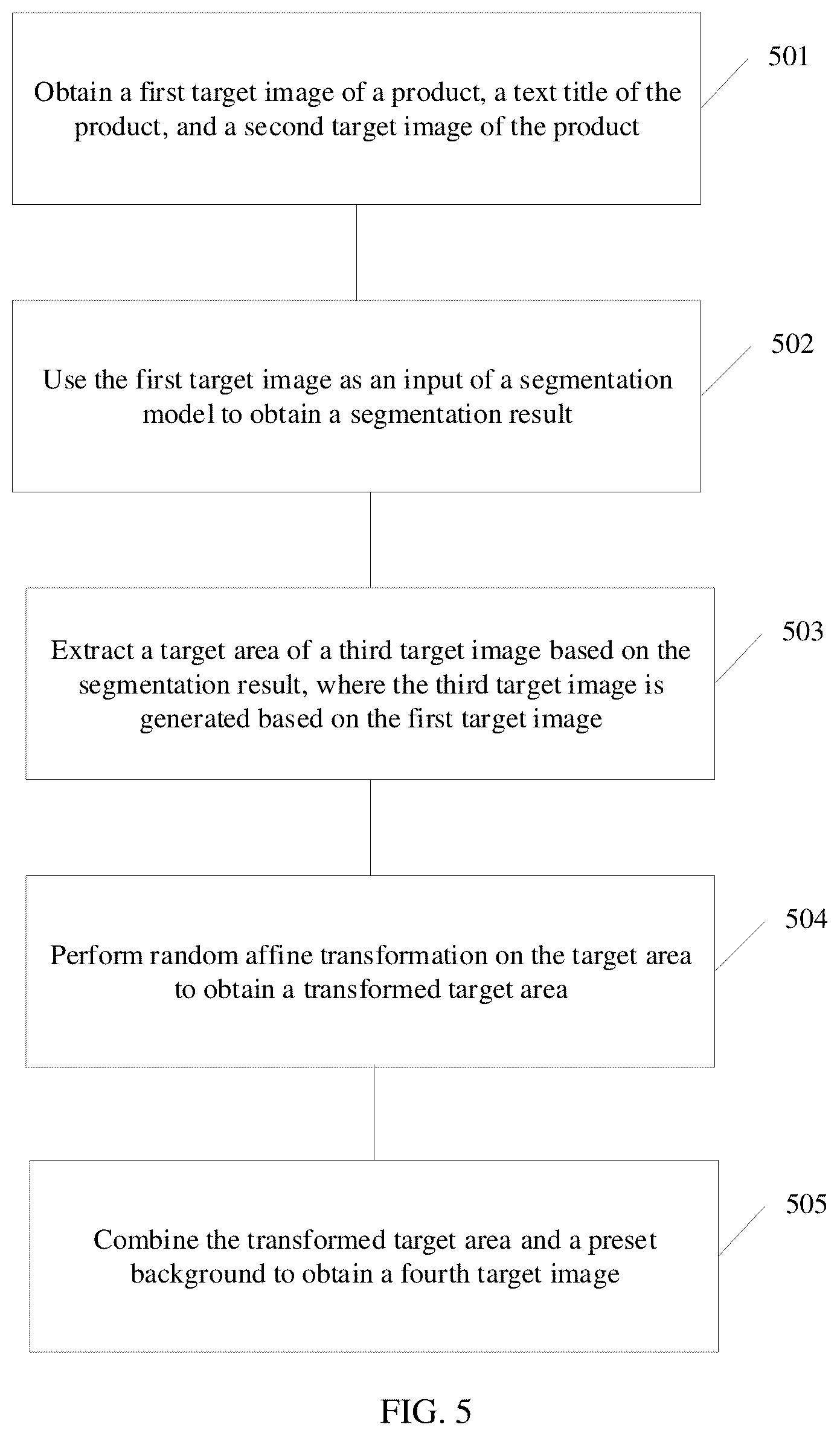 Patent US12579790 Figure 5 – Model training method, image retrieval method, and apparatus