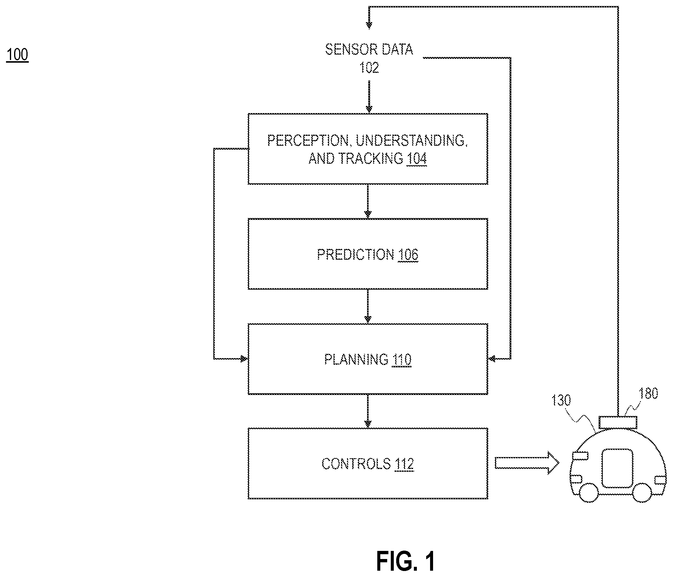 Patent US12579796 Figure 1 – Systems and methods for processing selected portions of radar data