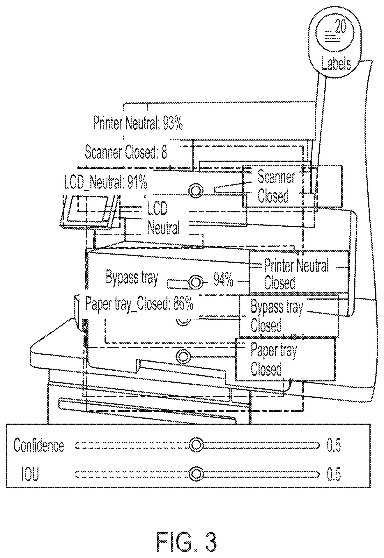 Patent US12579806 Figure 3 – Stable object detection and creation of anchors in augmented reality scenes