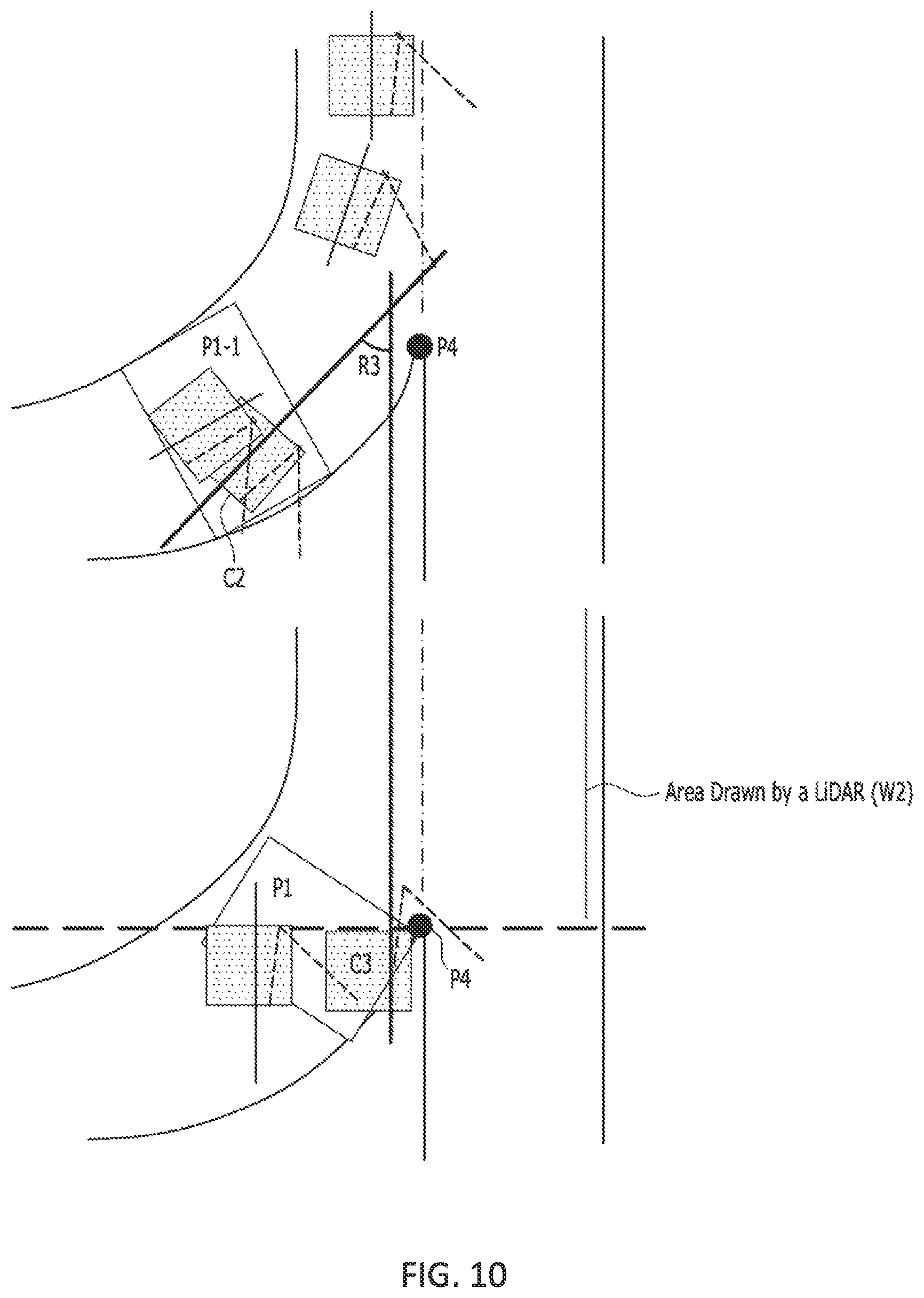 Patent US12579817 Figure 10 – Vehicle control device and control method thereof for camera view control based on surrounding environment information
