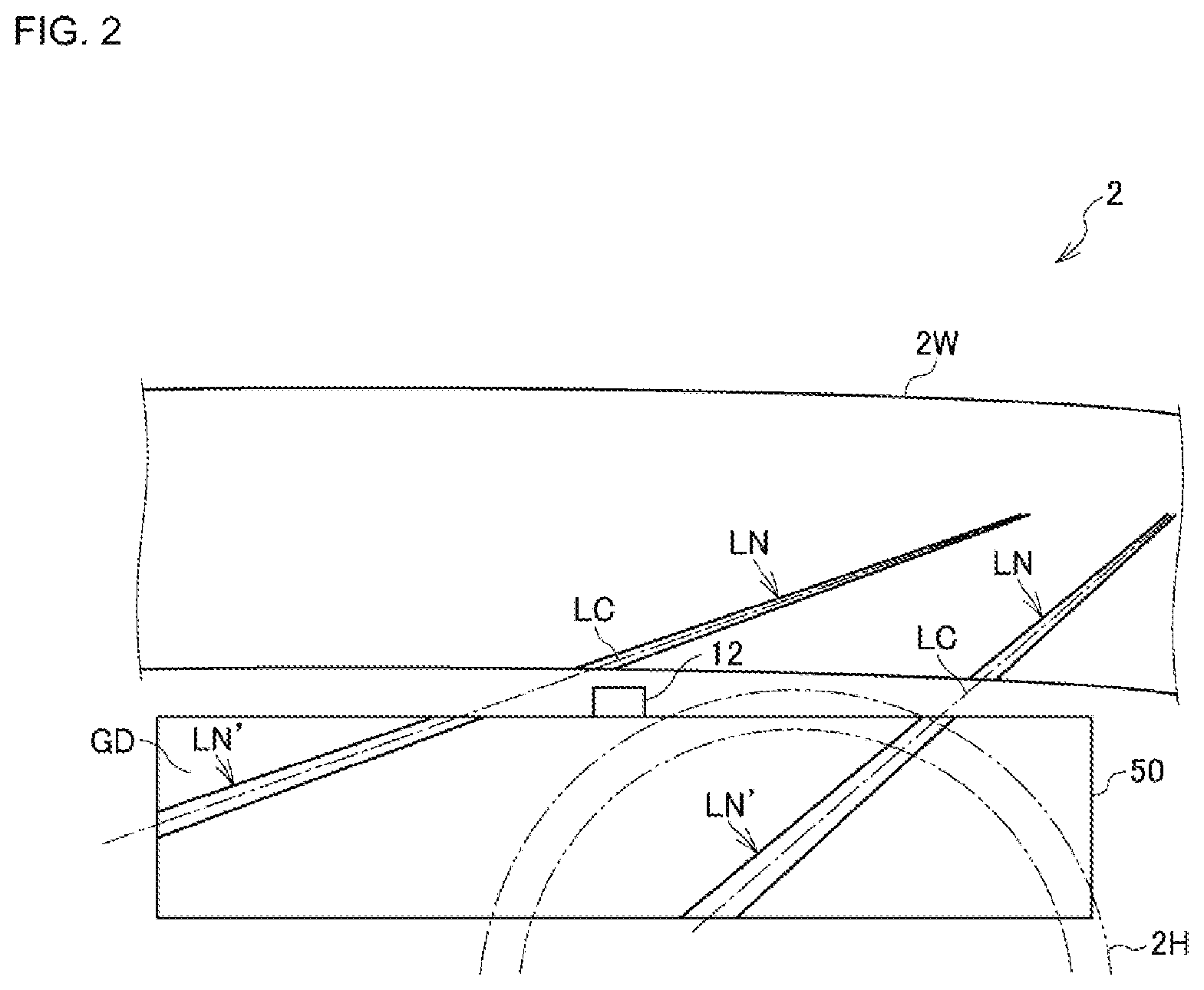 Patent US12579818 Figure 2 – Information processing device, and control program