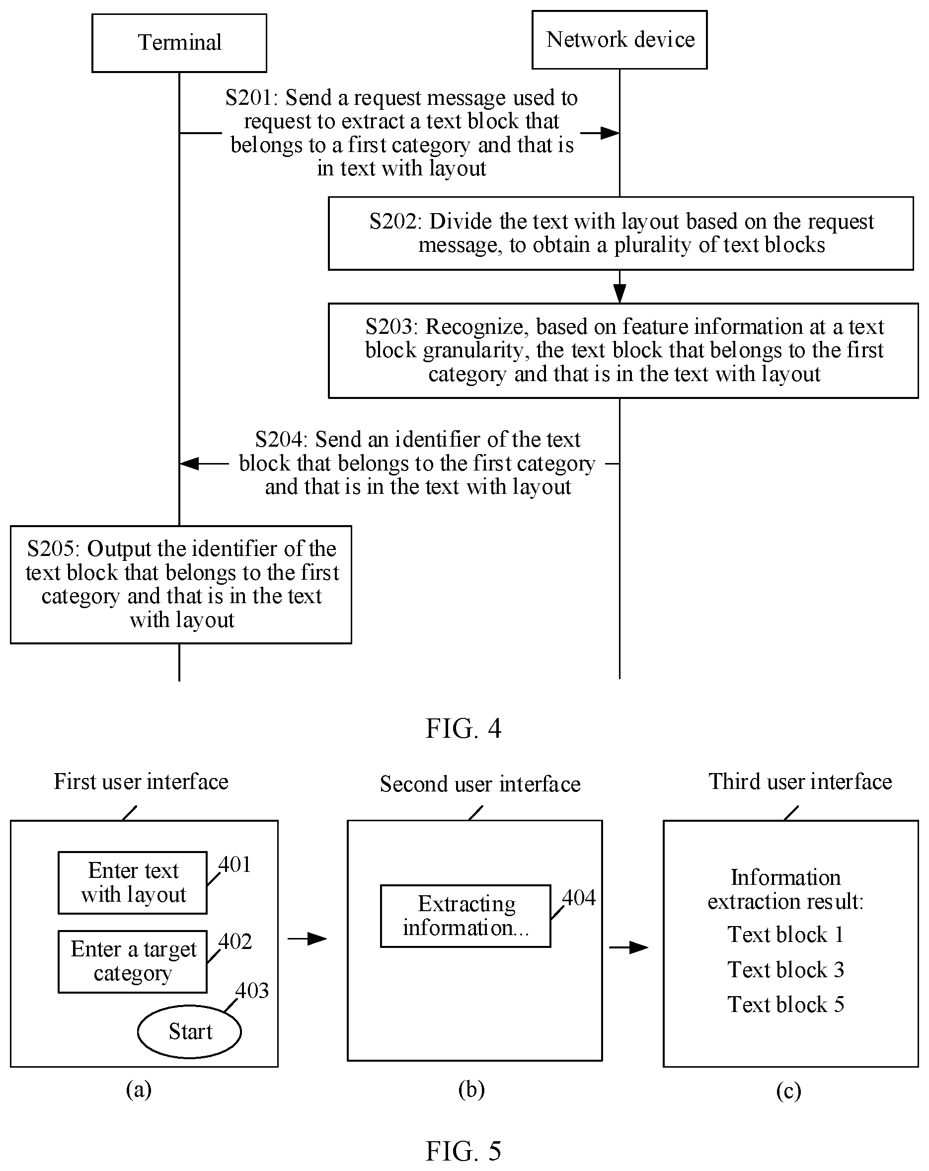 Patent US12579834 Figure 3 – Information extraction method and apparatus for text with layout