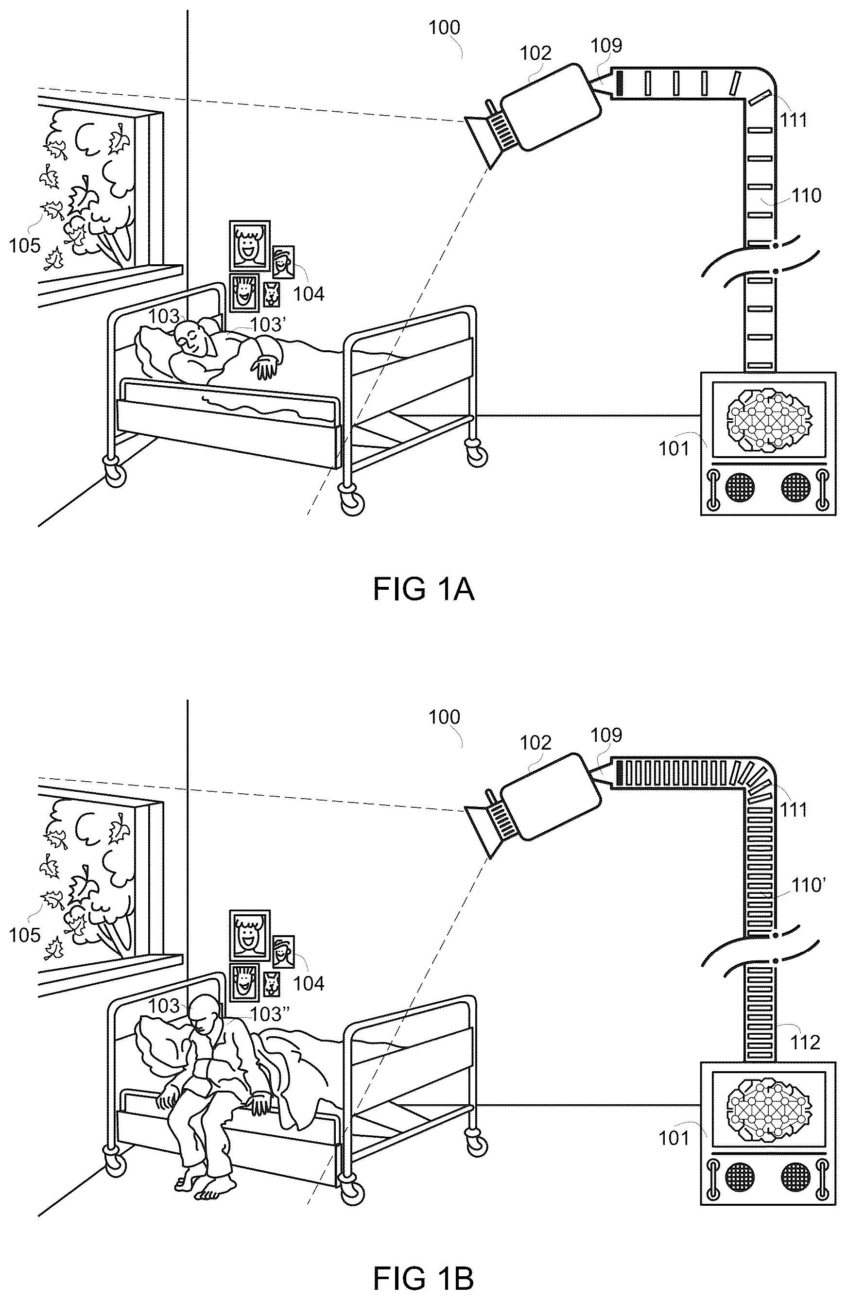 Patent US12579842 Figure 1 – Method for adapting the quality and/or frame rate of a live video stream based upon pose