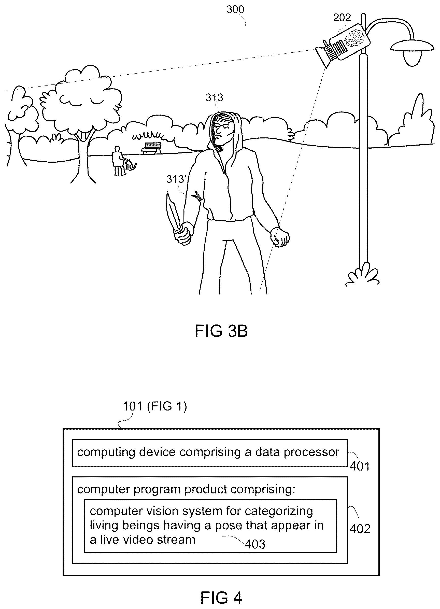Patent US12579842 Figure 3 – Method for adapting the quality and/or frame rate of a live video stream based upon pose