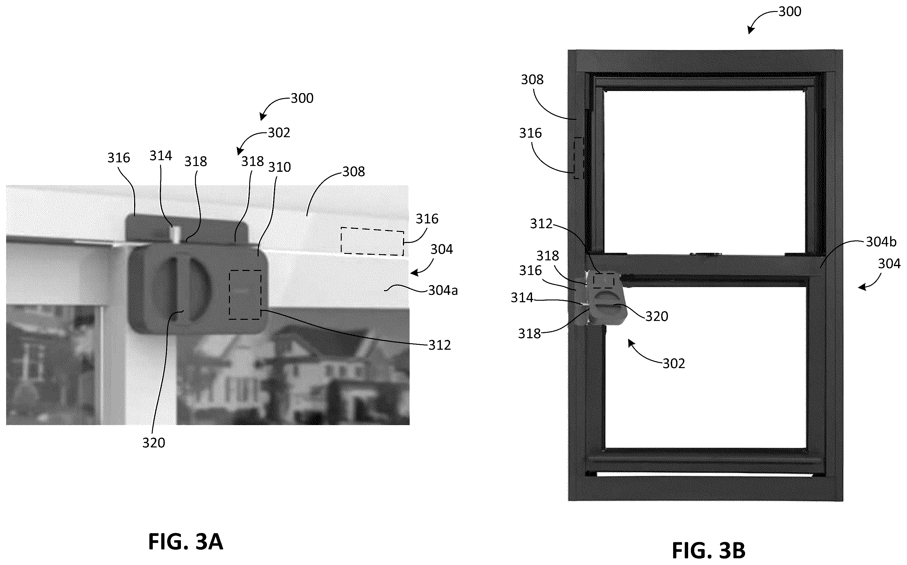 Patent US12579854 Figure 3 – Lock system with integrated sensors for translatable structure