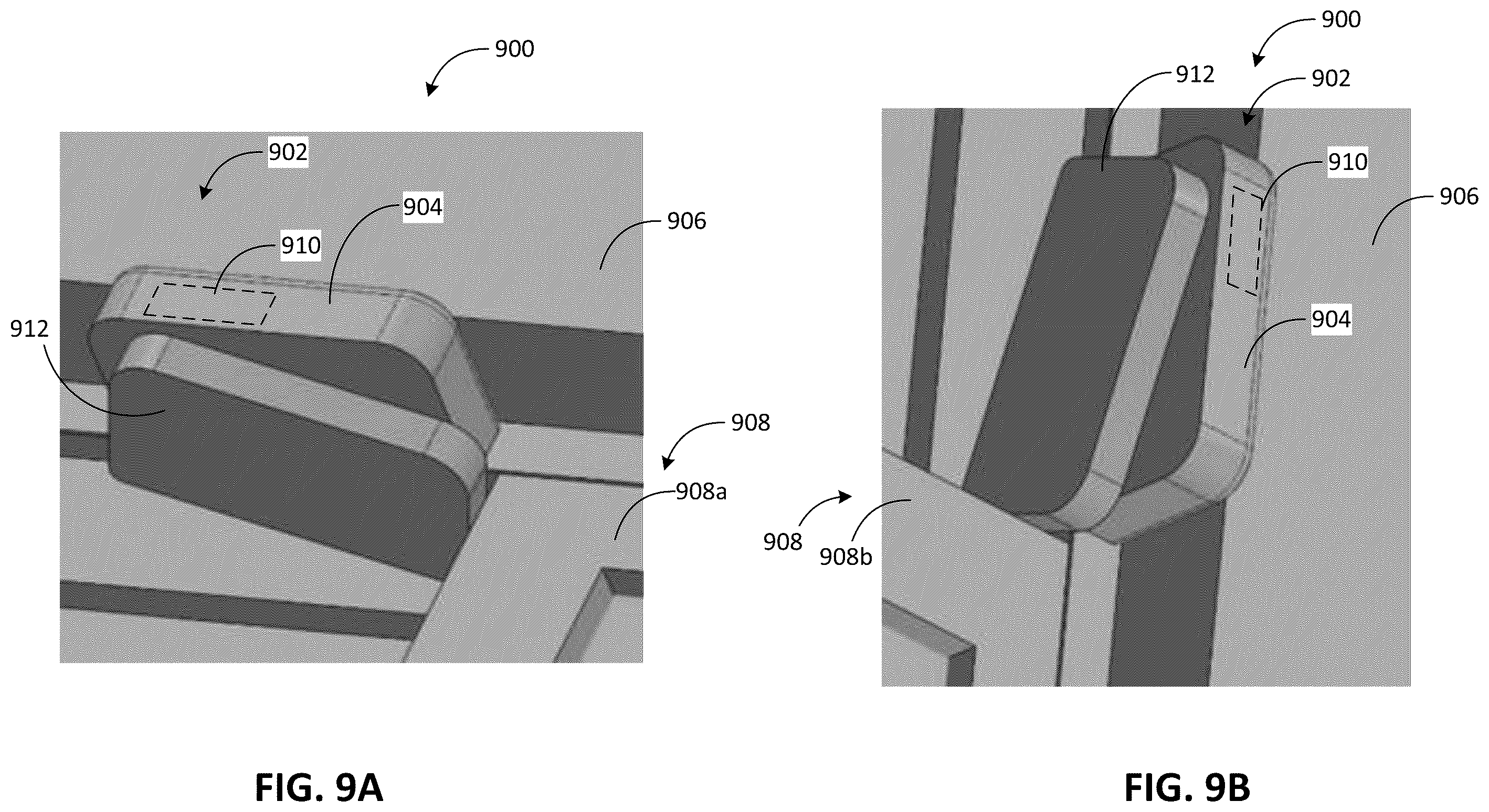 Patent US12579854 Figure 9 – Lock system with integrated sensors for translatable structure