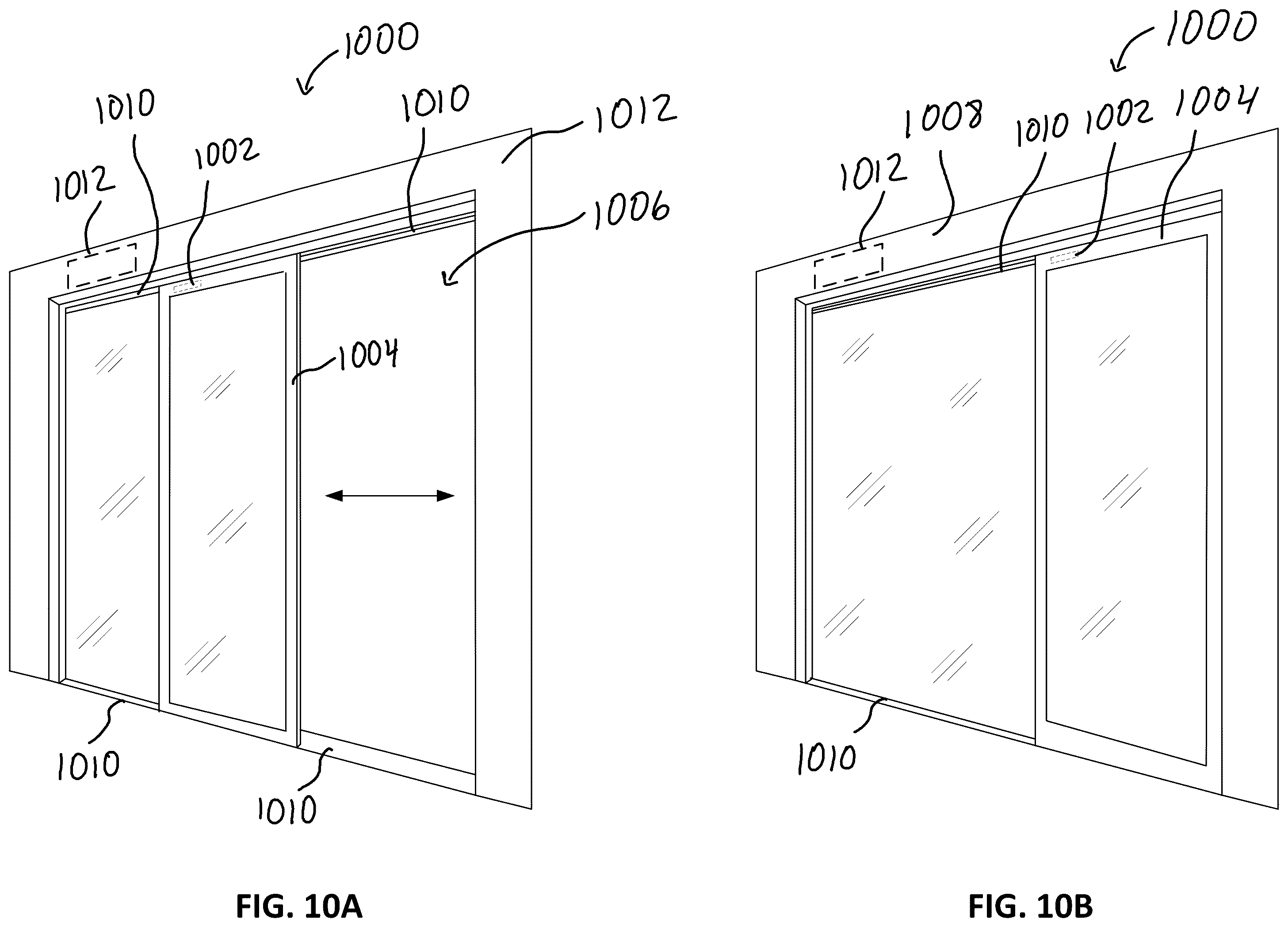 Patent US12579854 Figure 10 – Lock system with integrated sensors for translatable structure