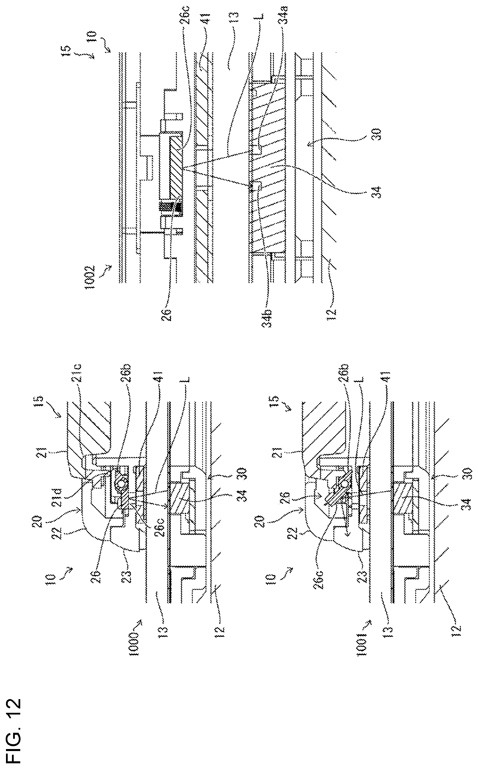 Patent US12579859 Figure 7 – Pushbutton switch, operating unit, and amusement machine