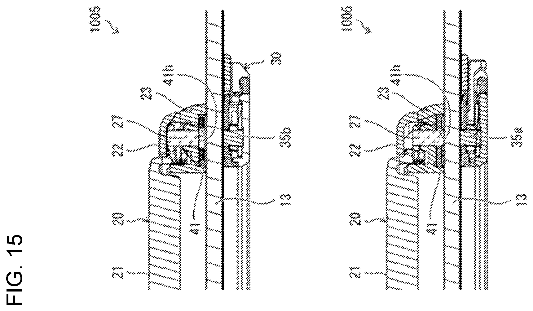 Patent US12579859 Figure 9 – Pushbutton switch, operating unit, and amusement machine