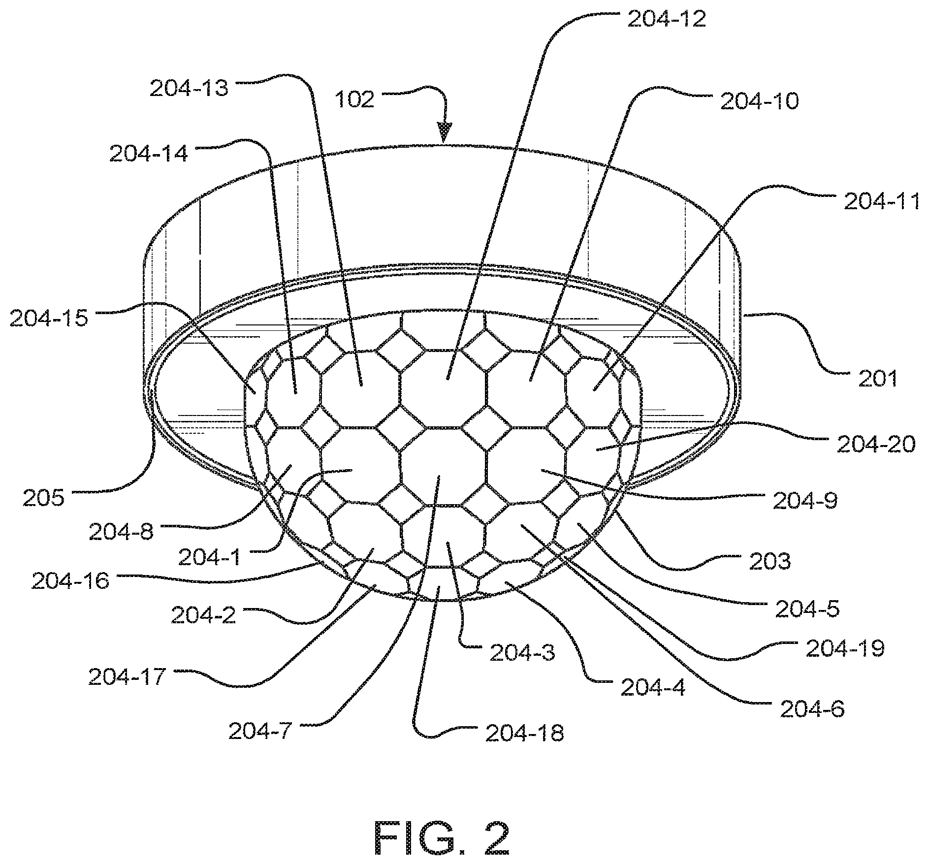 Patent US12579873 Figure 2 – Security camera system with multi-directional mount and method of operation