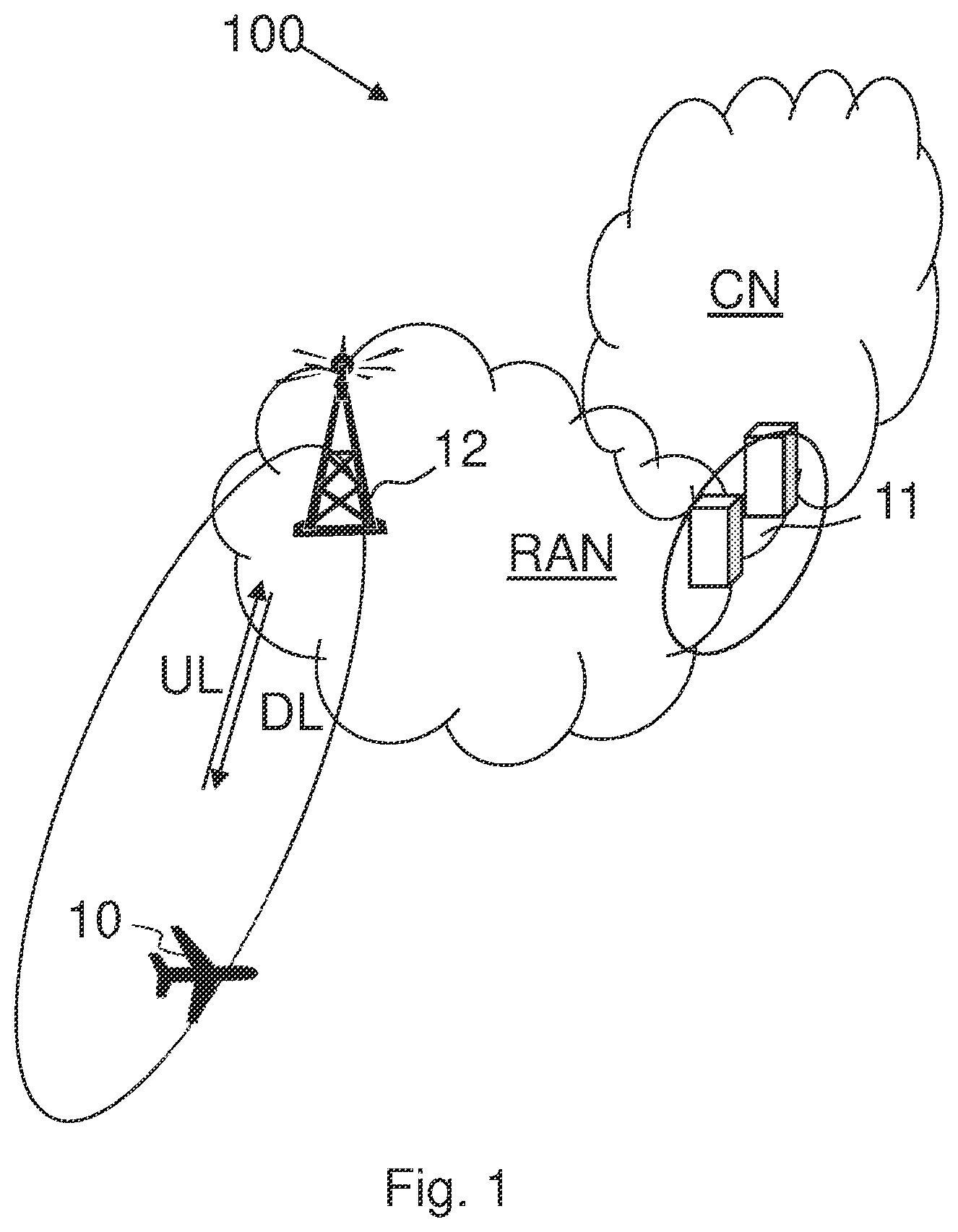 Patent US12579897 Figure 1 – Mobile device and methods for travelling towards a destination using a communication network