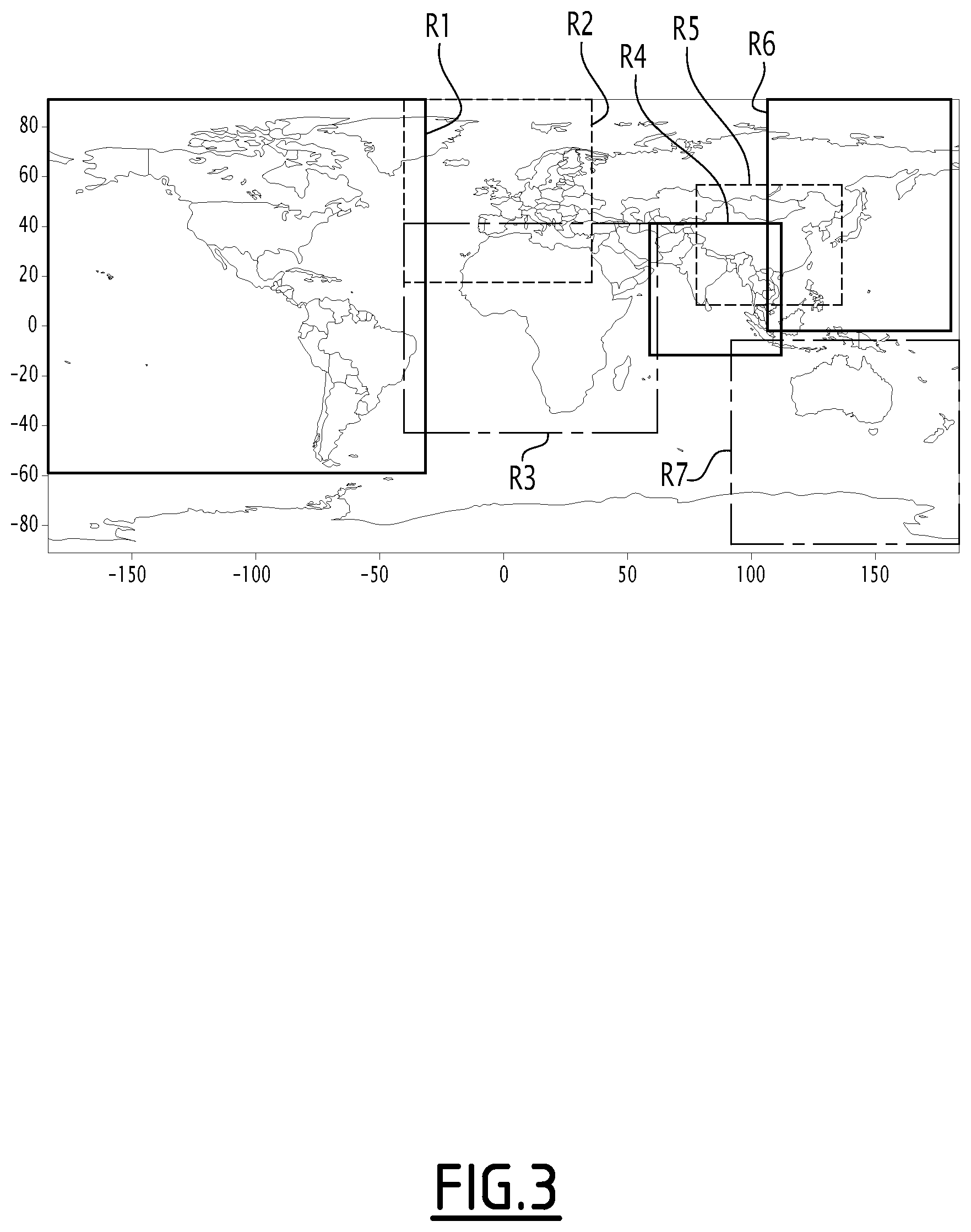 Patent US12579899 Figure 3 – Method for selecting at least one satellite navigation service provider and associated selection system