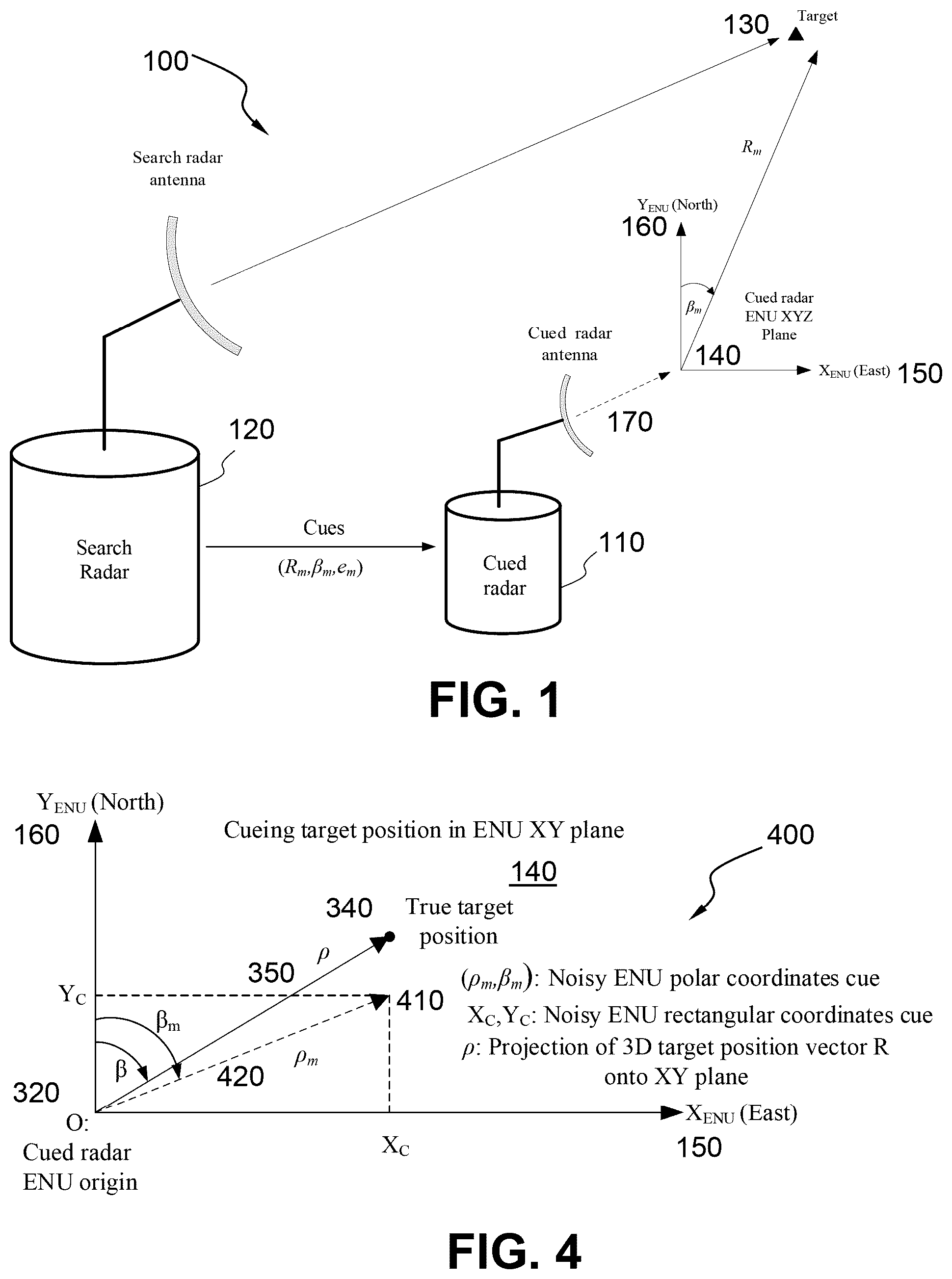 Patent US12579903 Figure 1 – Radar measurement via characterization