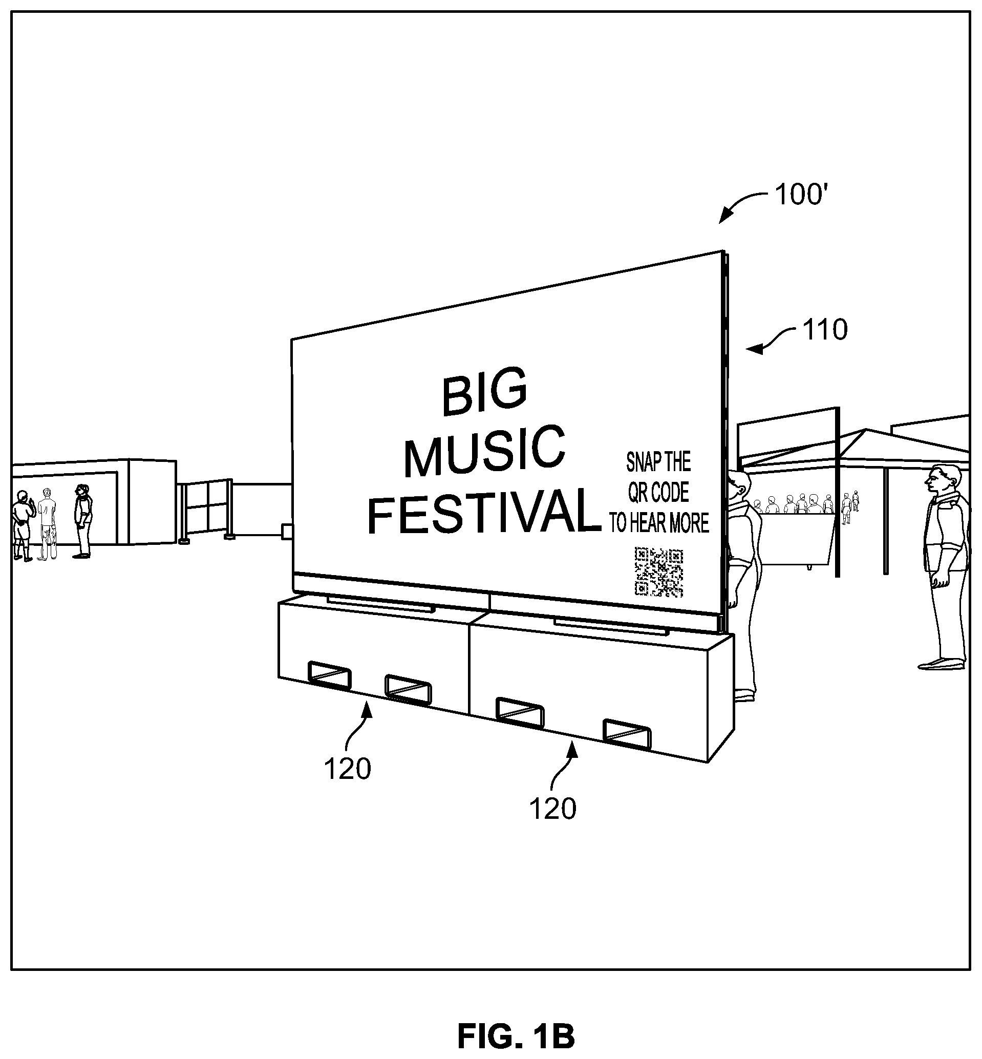 Patent US12579916 Figure 2 – Popup video display system