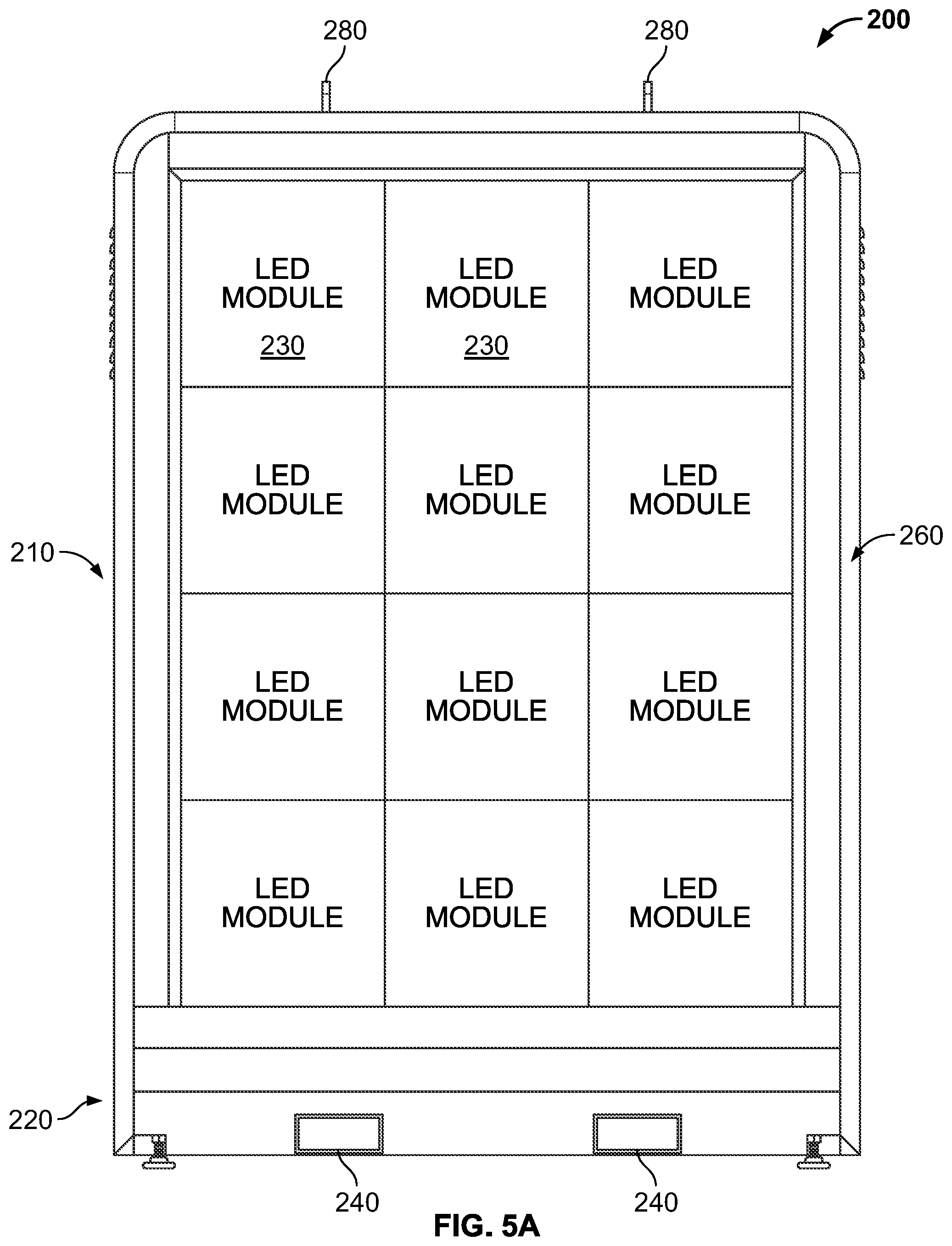 Patent US12579916 Figure 7 – Popup video display system