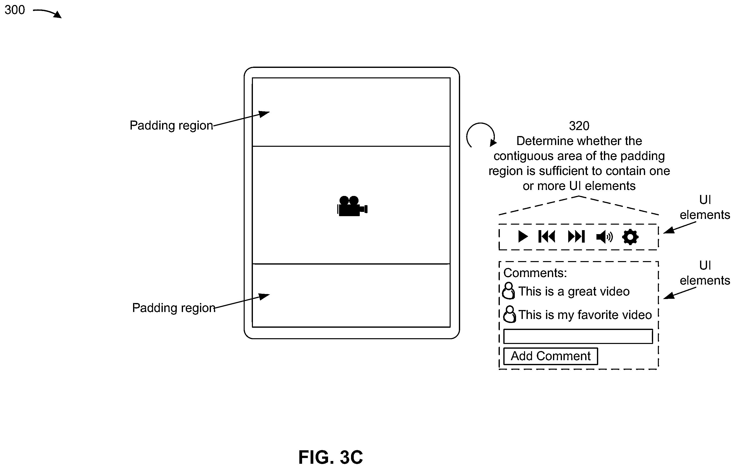Patent US12579920 Figure 5 – Adapting a user interface responsive to screen size adjustment