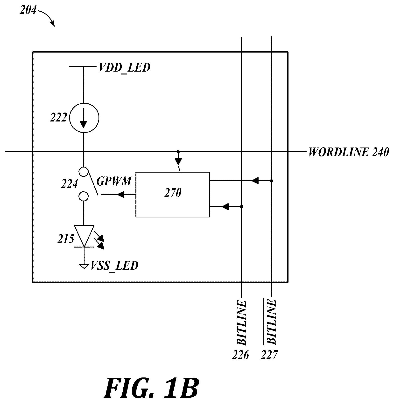 Patent US12579923 Figure 2 – Method to implement global dimming for microled display