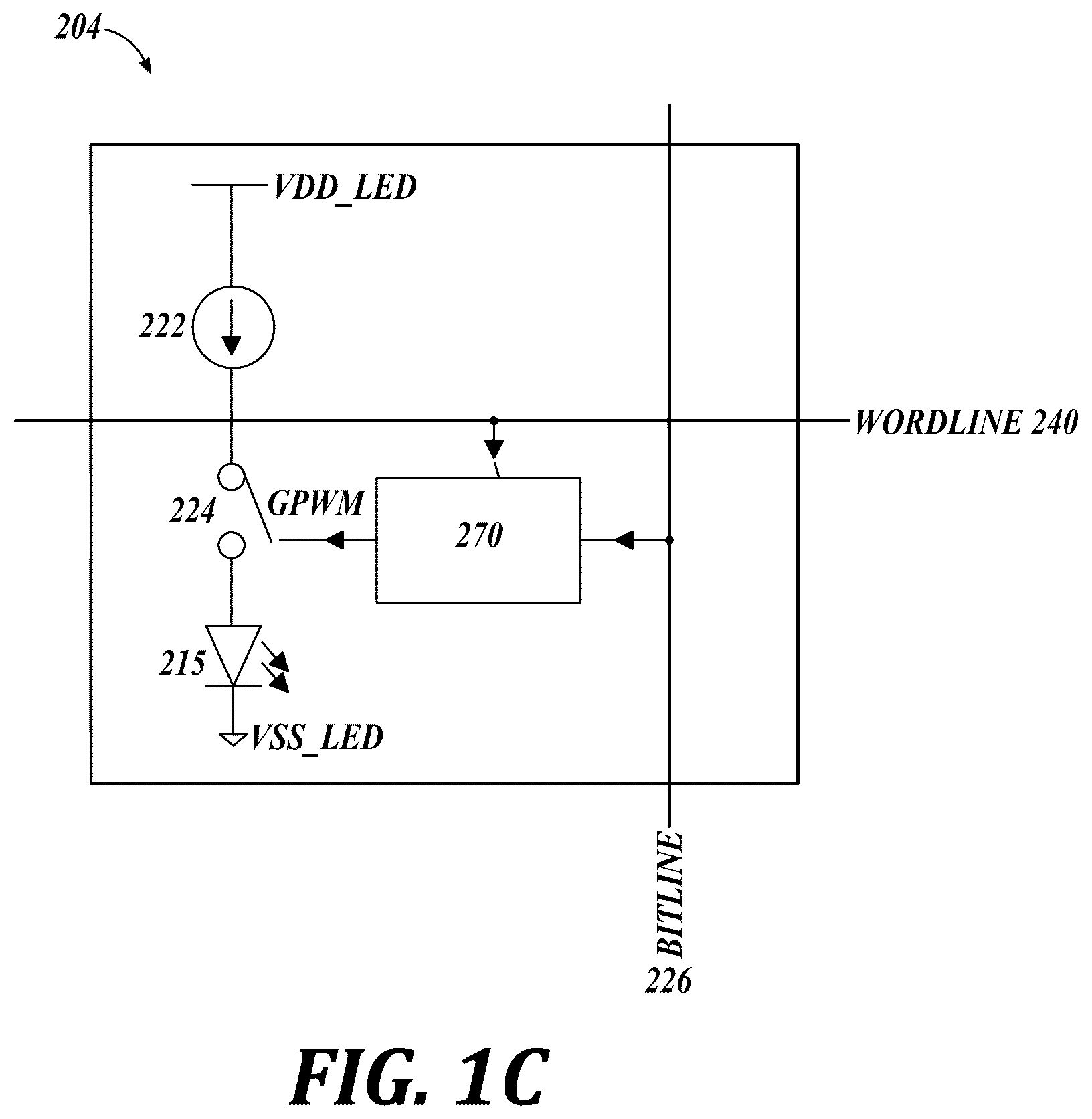 Patent US12579923 Figure 3 – Method to implement global dimming for microled display