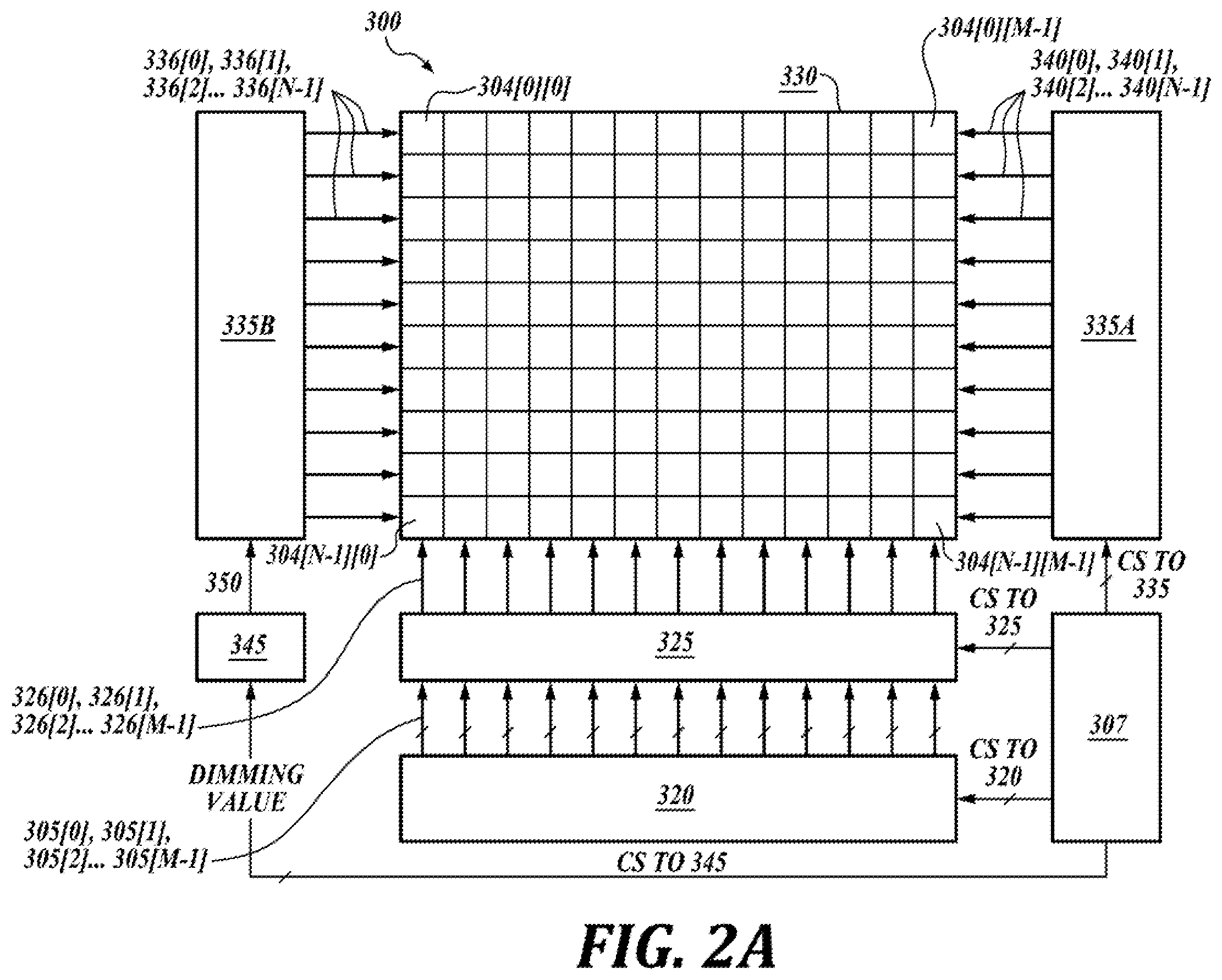 Patent US12579923 Figure 7 – Method to implement global dimming for microled display