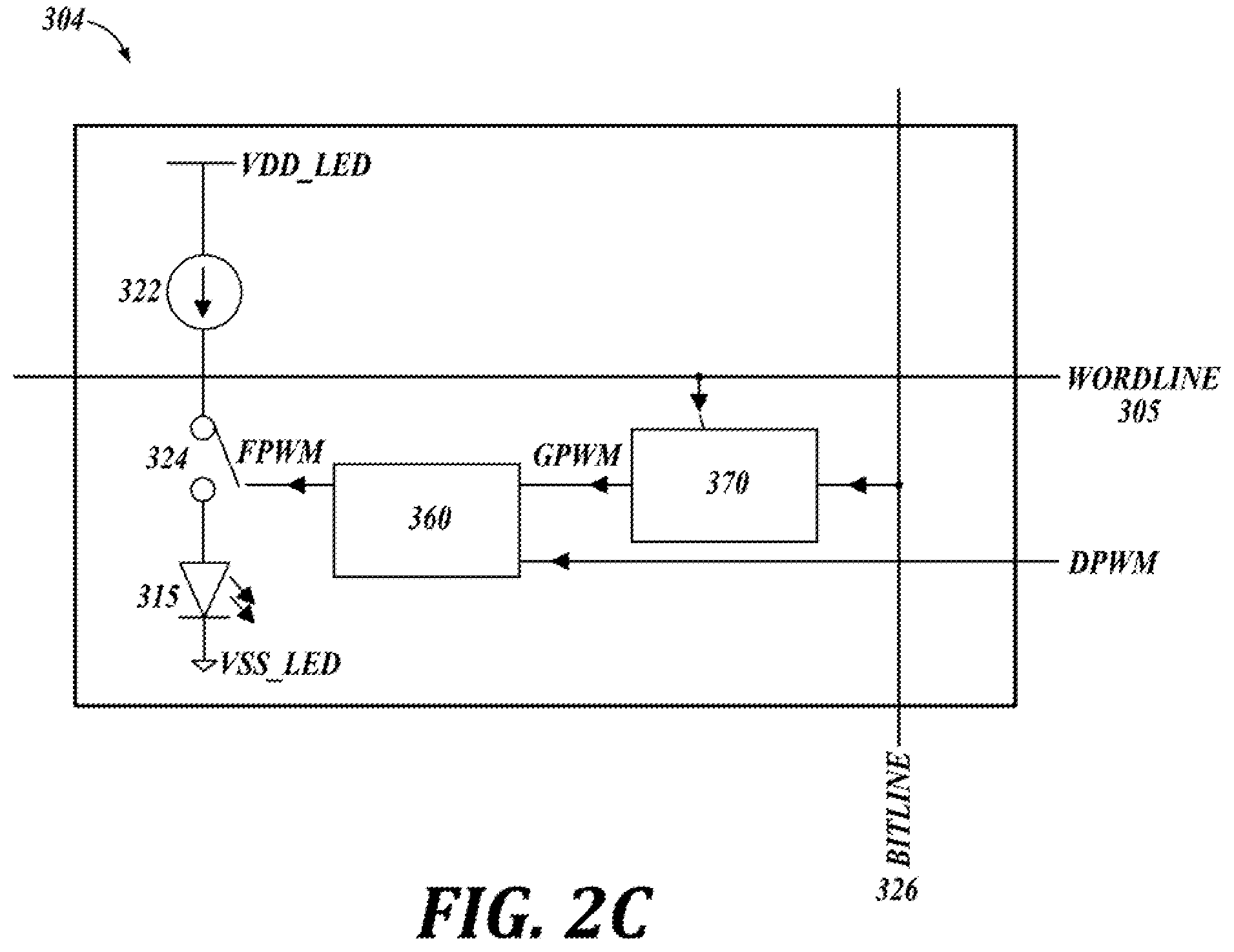 Patent US12579923 Figure 9 – Method to implement global dimming for microled display