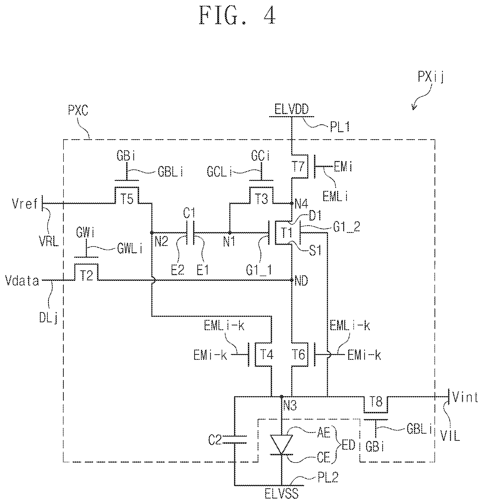 Patent US12579926 Figure 5 – Display device
