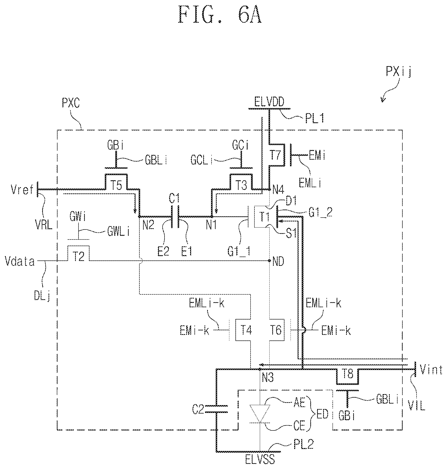 Patent US12579926 Figure 7 – Display device