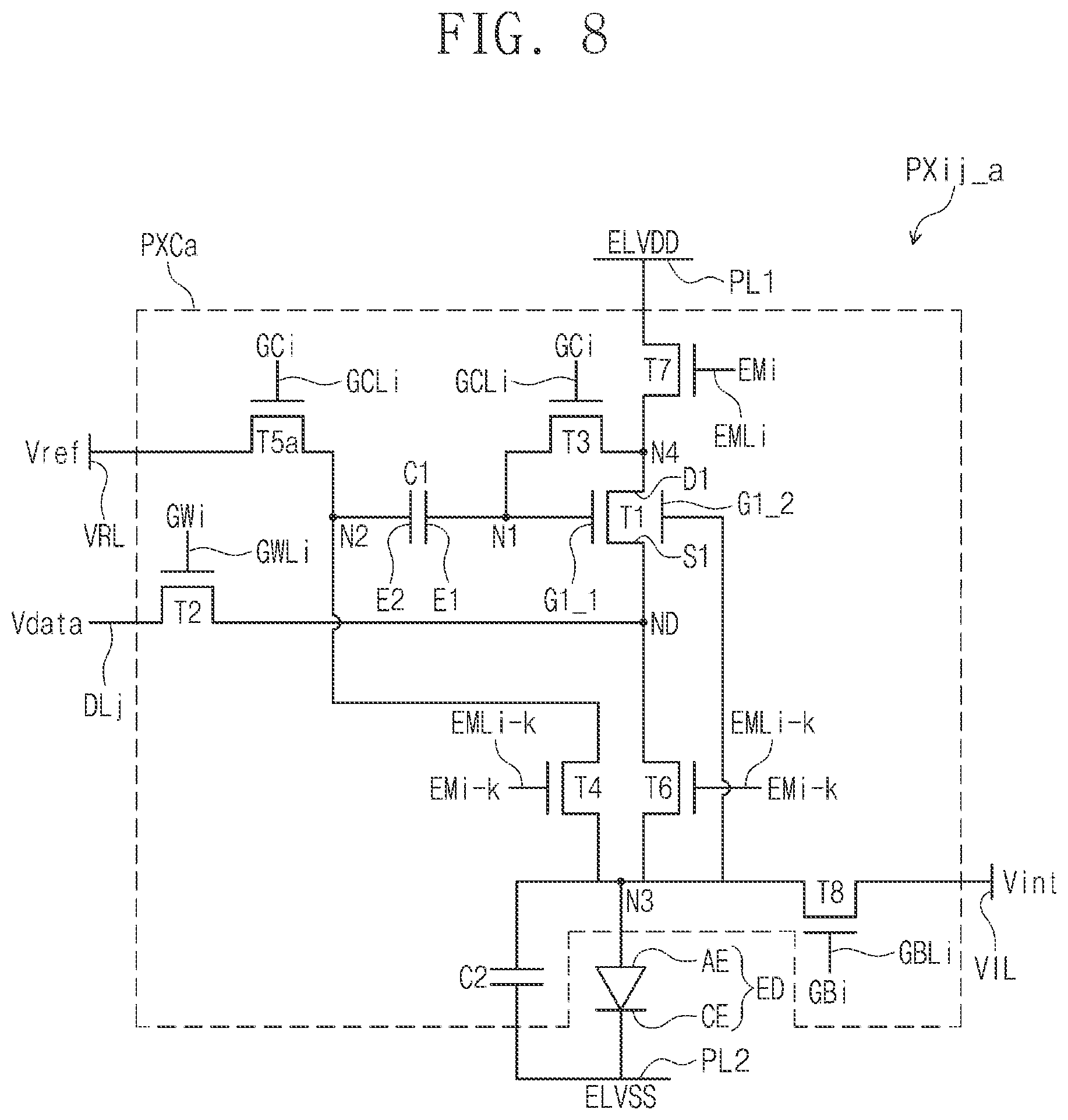 Patent US12579926 Figure 14 – Display device