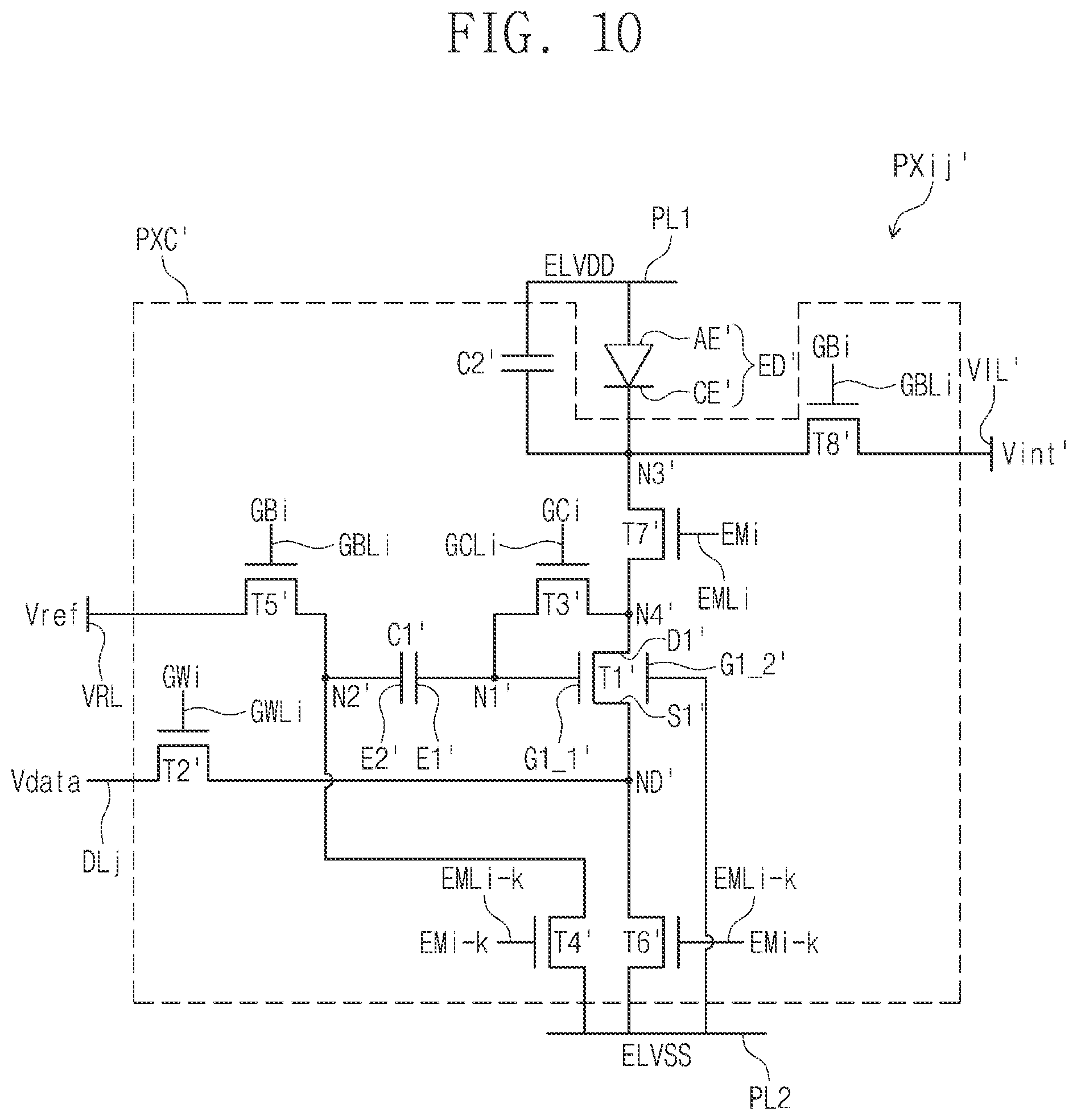Patent US12579926 Figure 17 – Display device