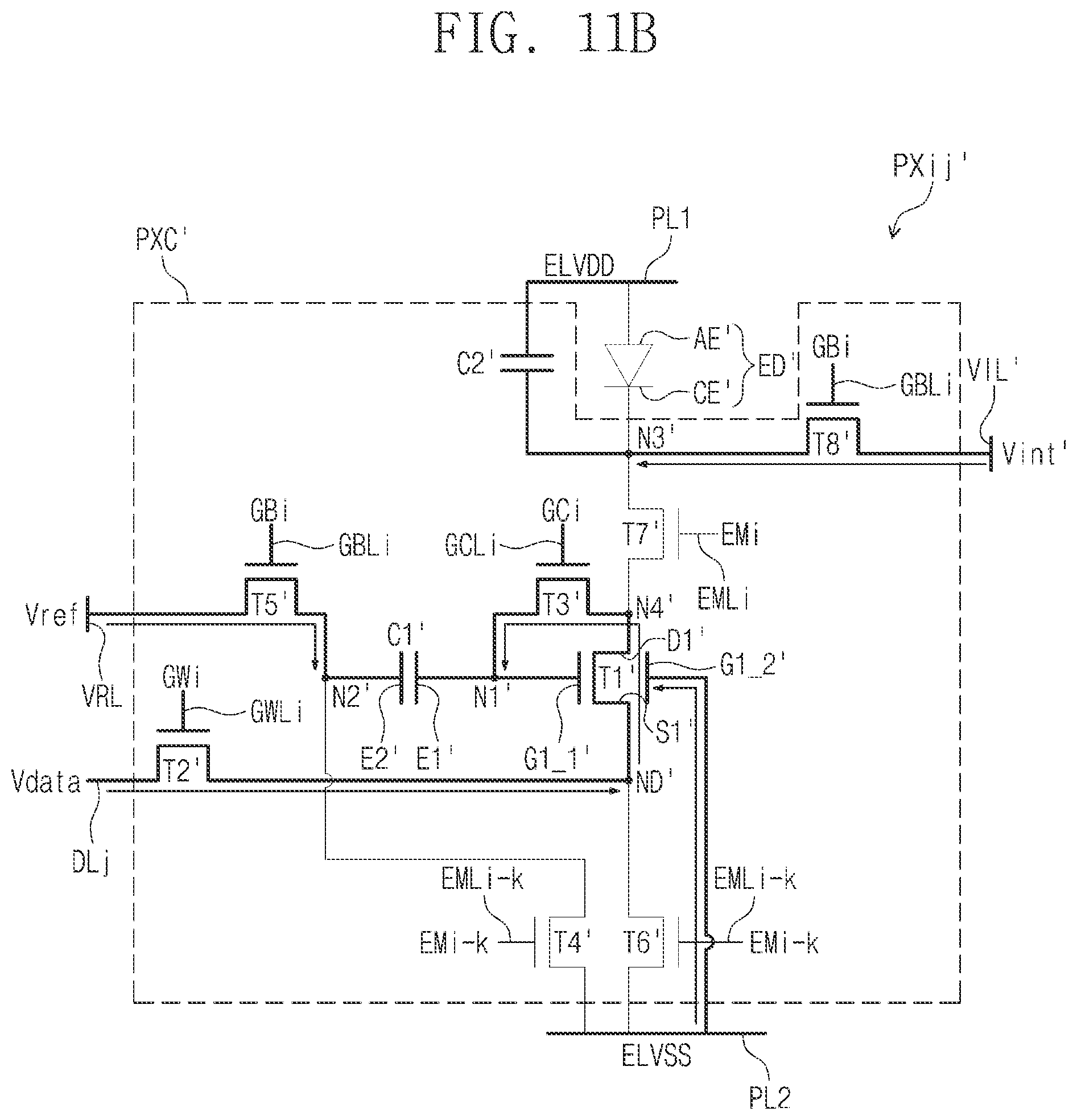 Patent US12579926 Figure 19 – Display device