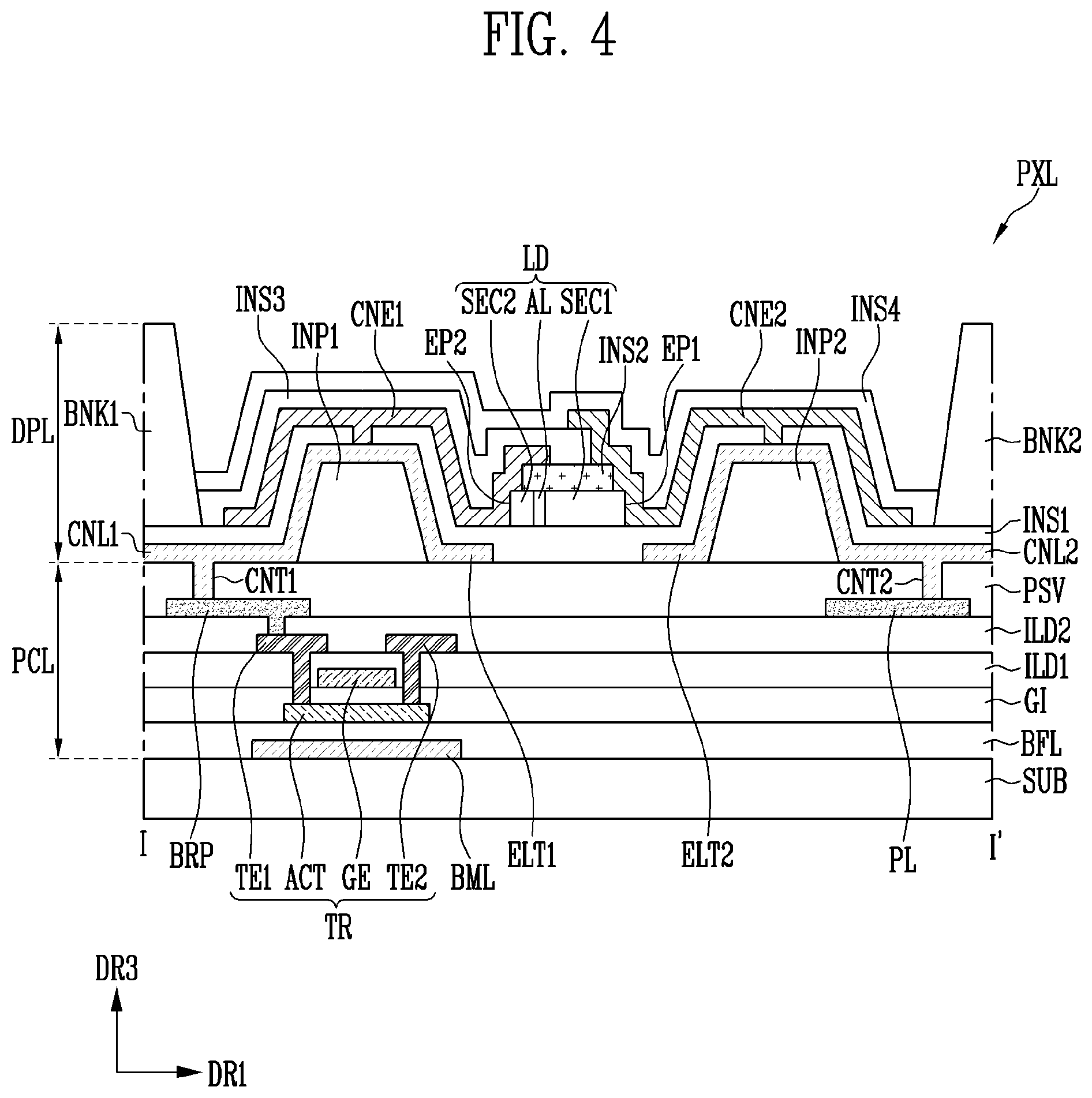 Patent US12579927 Figure 4 – Method of aligning light emitting element and method of fabricating display device